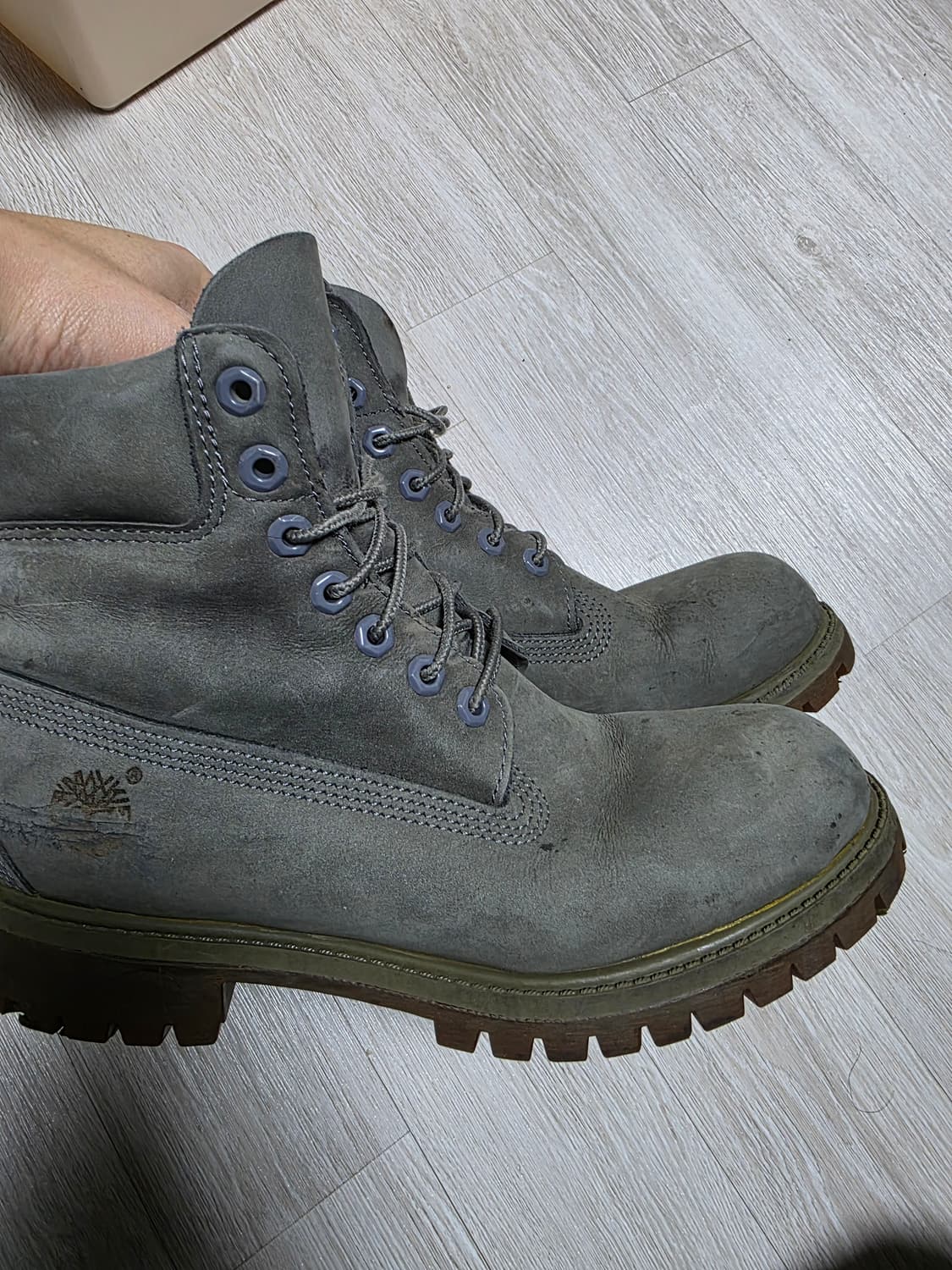 팀버랜드 6인치 워터프루프 차콜그레이(250~255) 상품이미지1