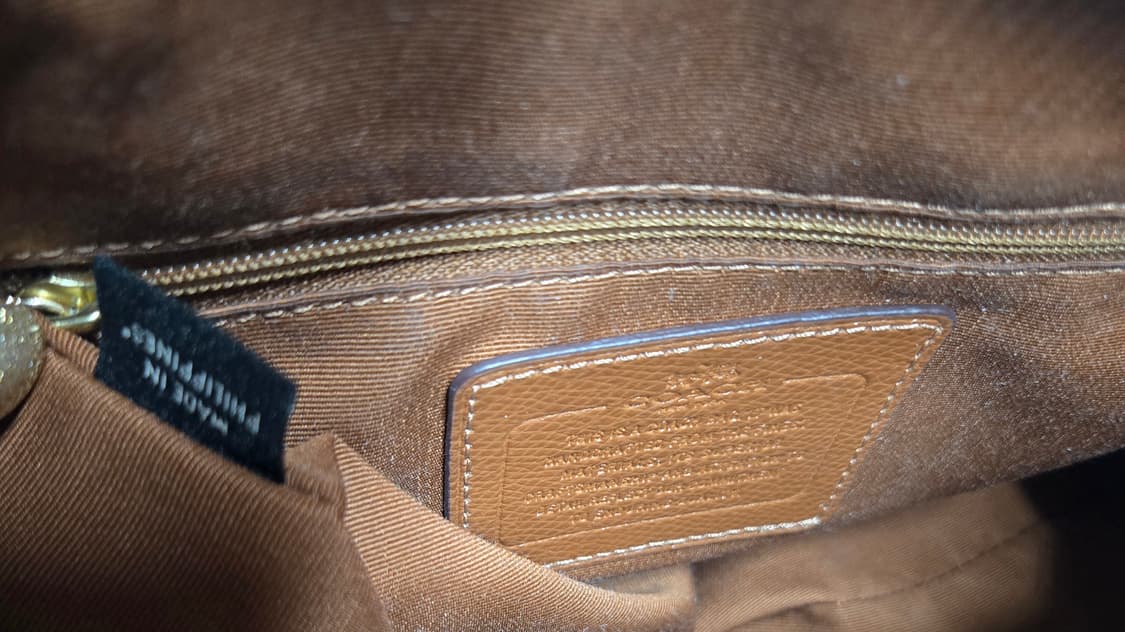 코치 F36624 브라운 미니 베넷 사첼백 크로스백 겸용 상품이미지7