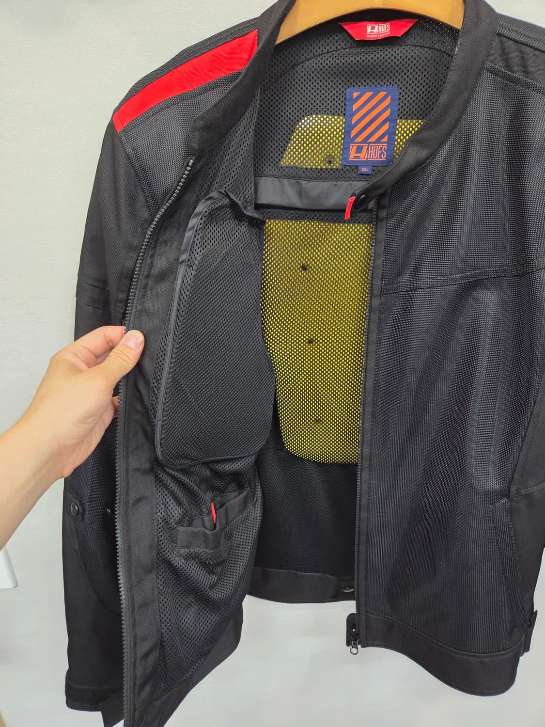 H hufs 메쉬 오토바이 바이크 자켓 xxl 상품이미지5