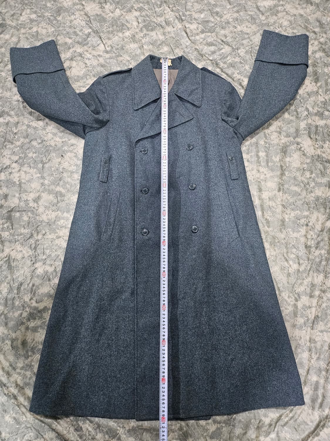 60s 프랑스군 오리지날 울더블코트 상품이미지9