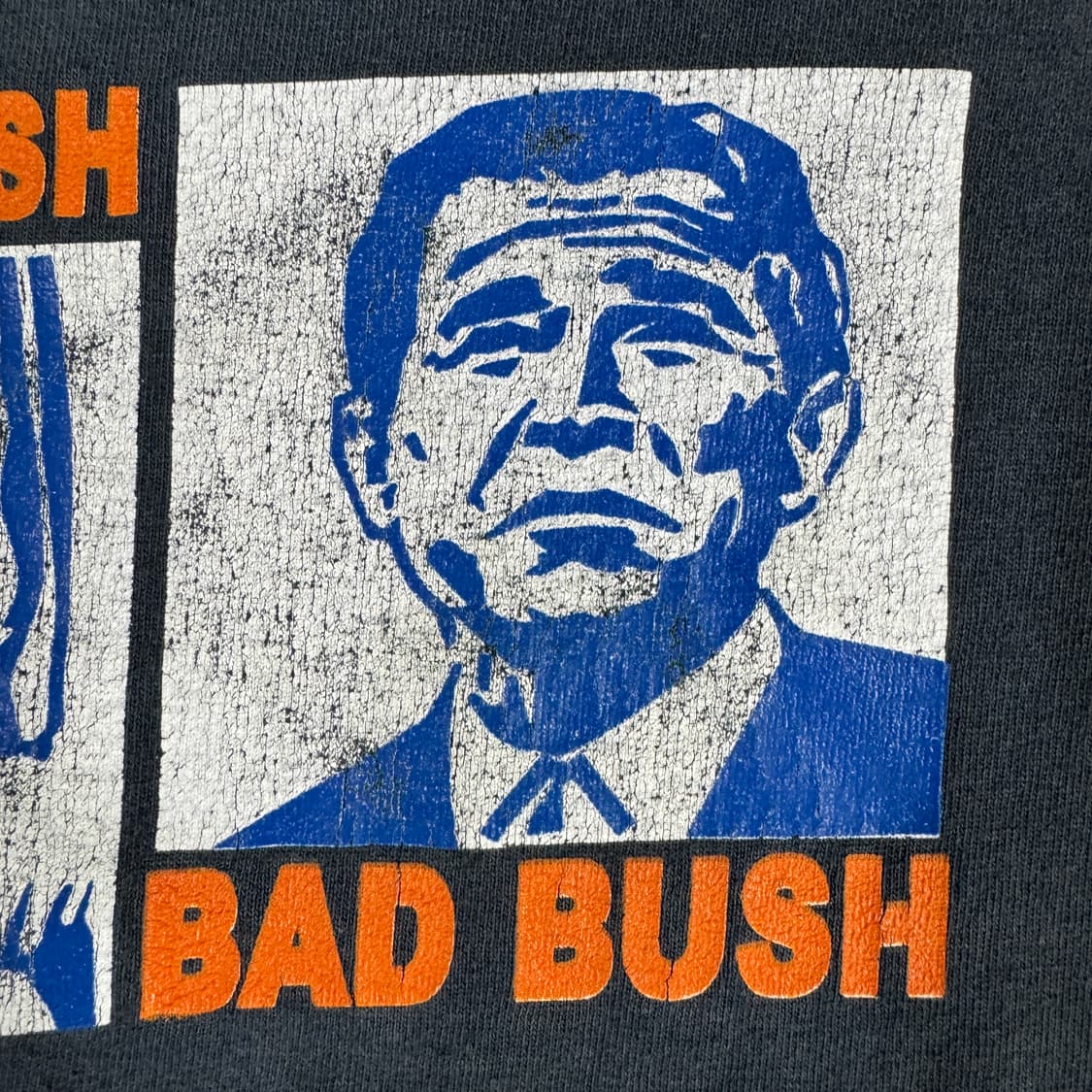 빈티지 부시 패러디 유머 티셔츠 Bush Parody Tee 상품이미지5