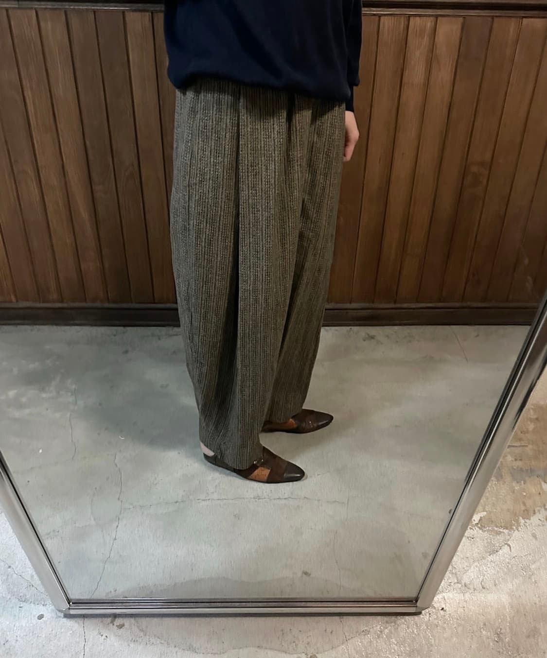 Chloe stripe wool trouser pants 상품이미지5
