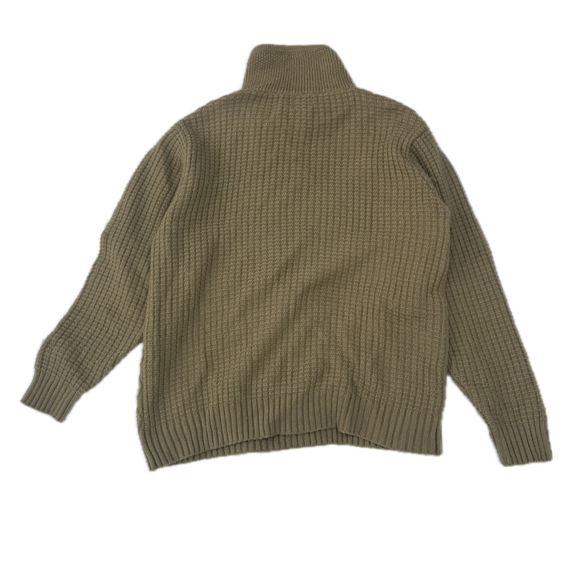 COEN 베이지 브라운 꽈배기 짜임 오버핏 니트 가을 겨울 L 상품이미지3