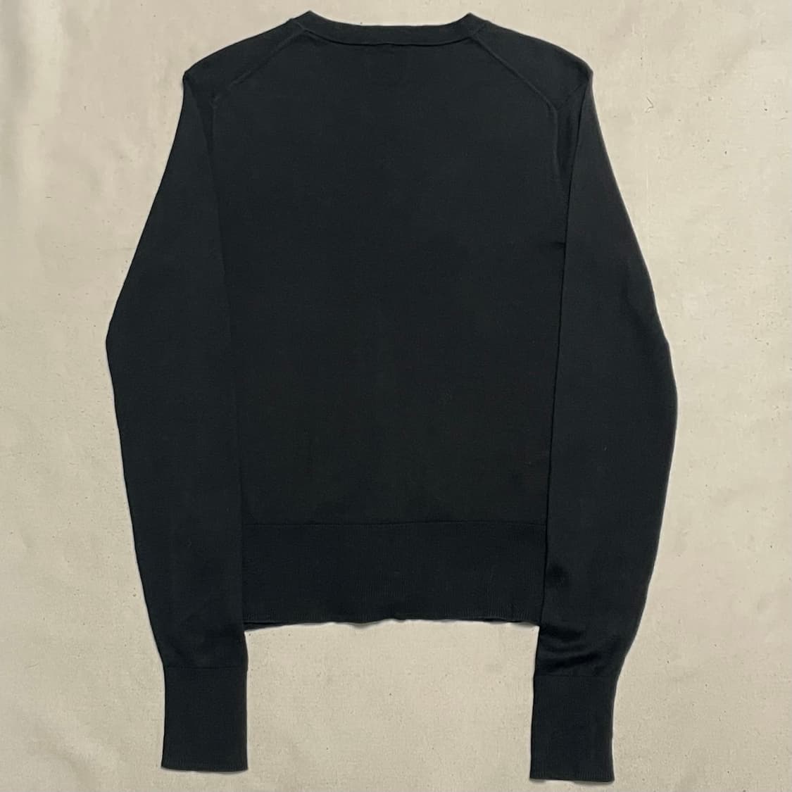 XS 폴로랄프로렌 여성용 블랙 코튼 가디건 상품이미지3