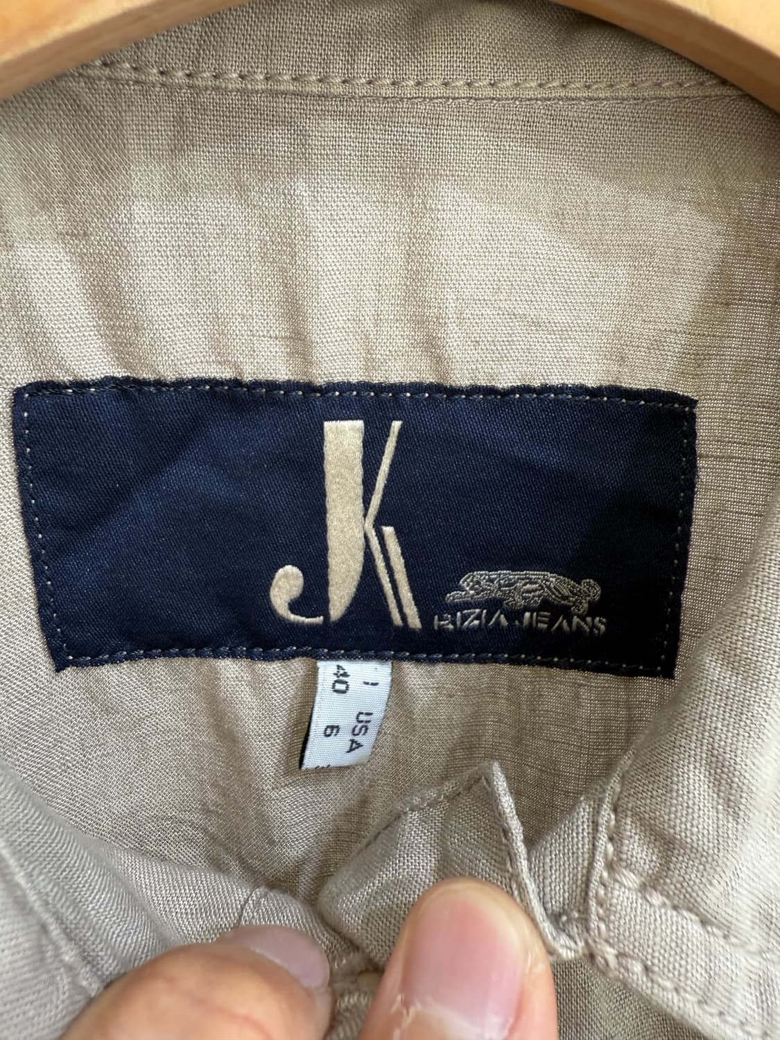 KRIZIA JEANS (Made in Italy) 멀티 포켓자켓 상품이미지8