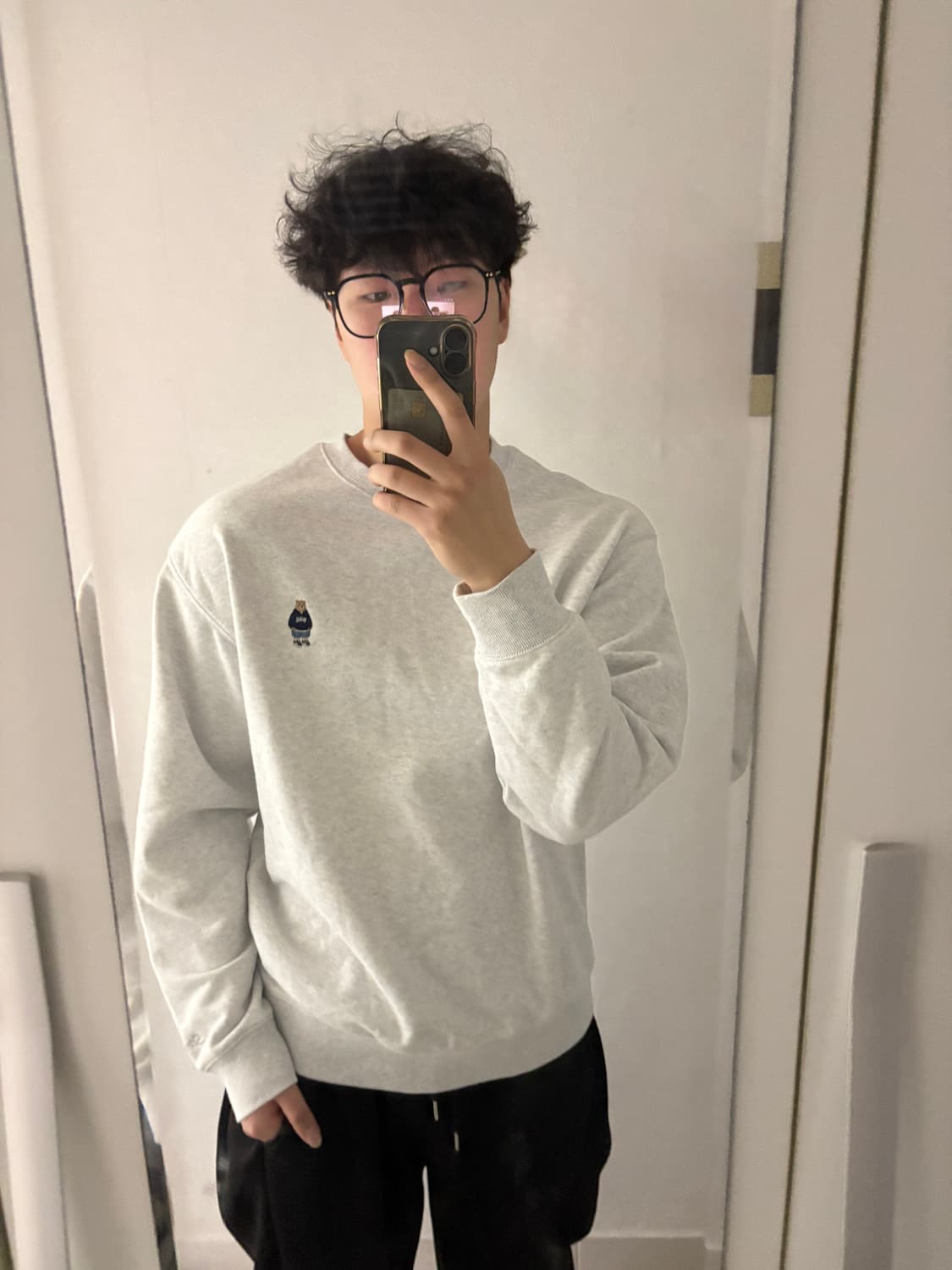 Who Au 맨투맨 xL 상품이미지1