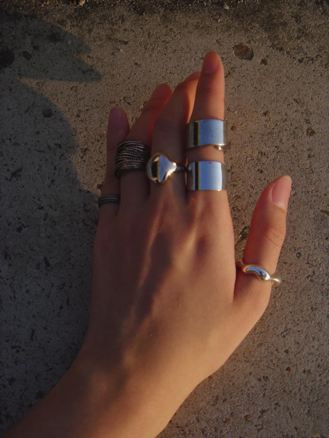 Plat open ring 상품이미지3