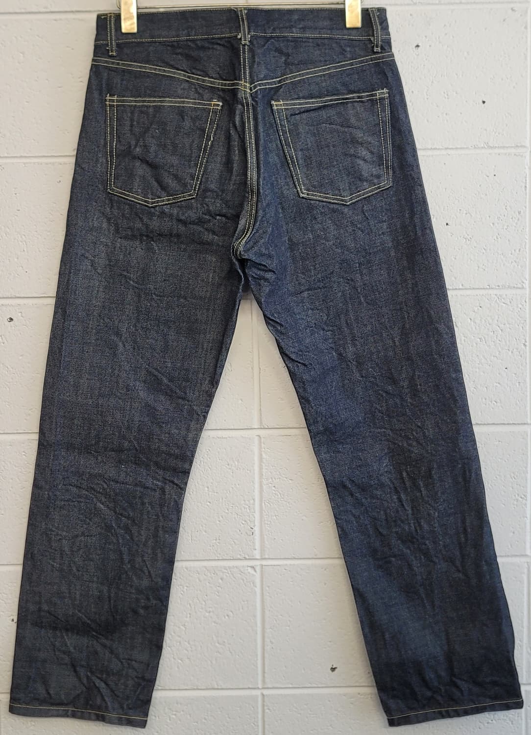 유니폼브릿지 생지데님 레귤러핏 데님팬츠(청바지) 판매 상품이미지2