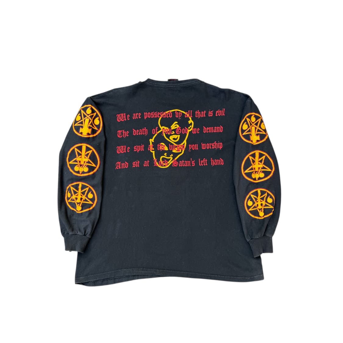 Vintage 90s Venom Wellcome to hell 롱슬리브 상품이미지2