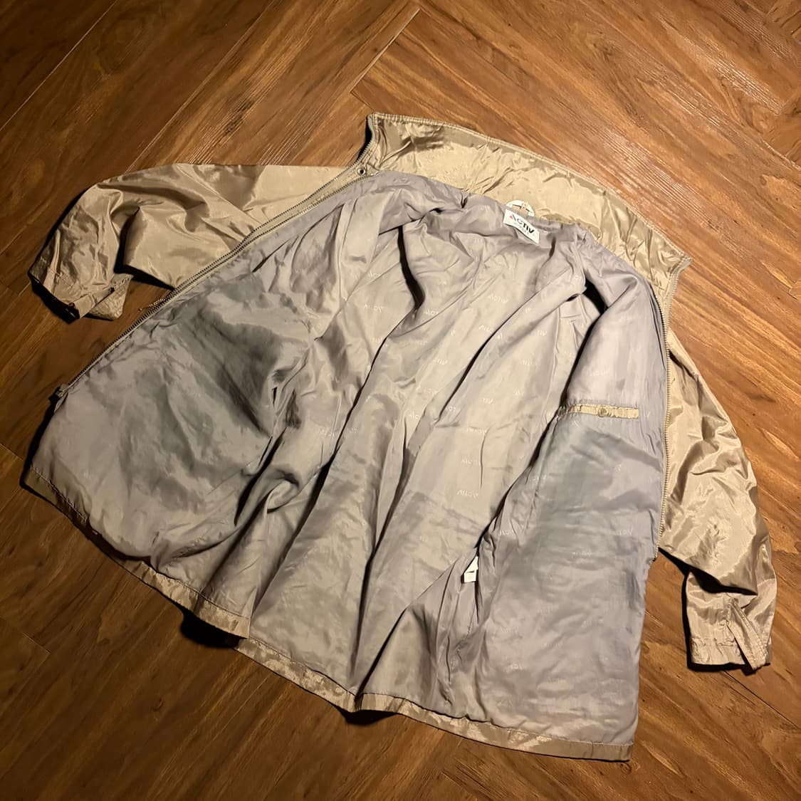 90S KOLON ACTIV 2WAY ZIPUP SAFARI JACKET 상품이미지8