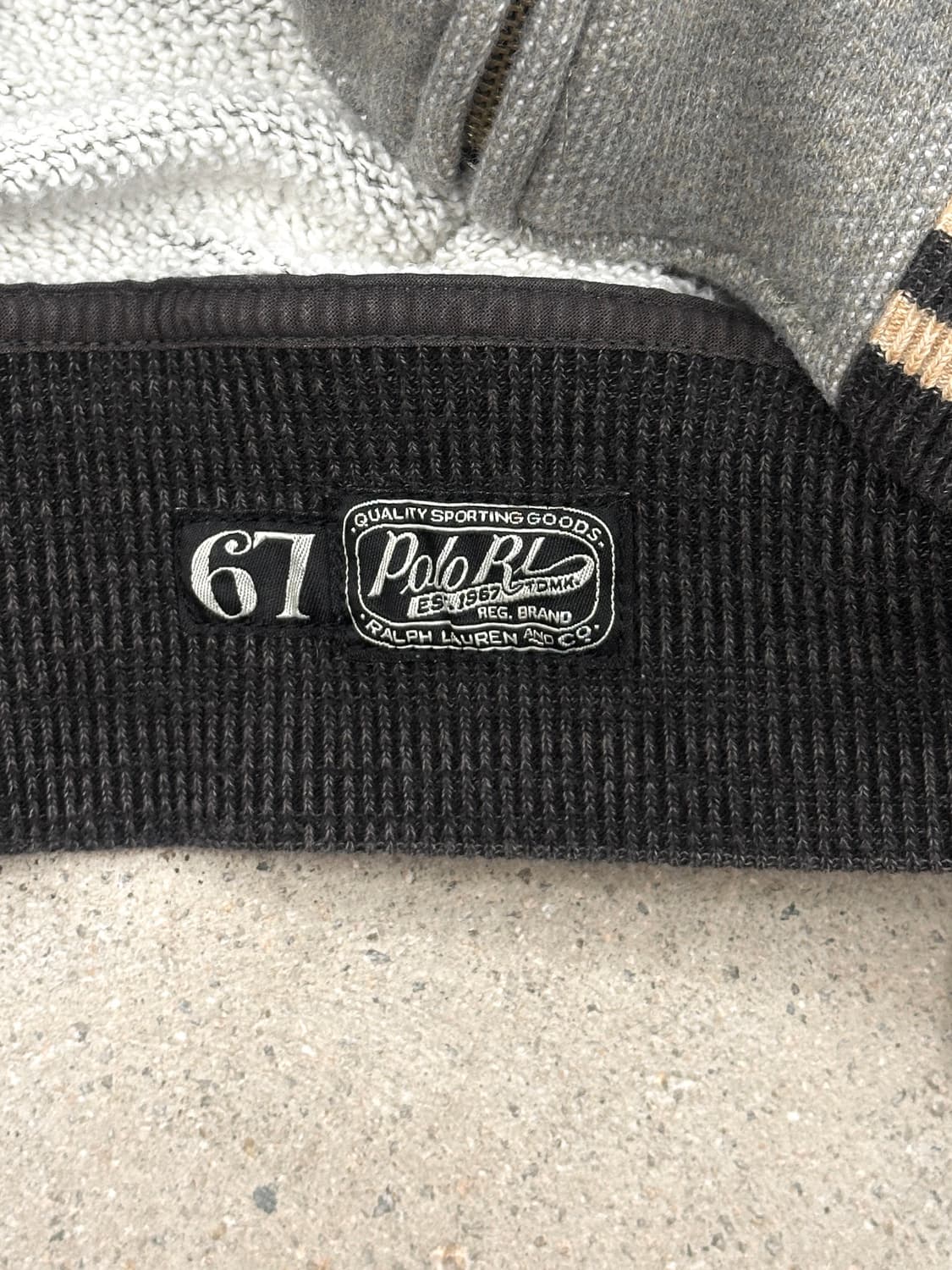 폴로 랄프로렌 인디언 울 바시티 자켓 상품이미지6