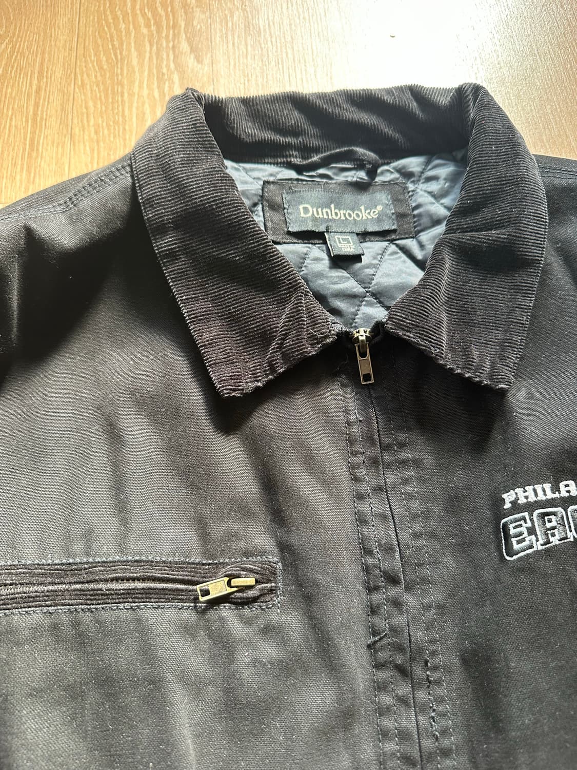 빈티지 블랙 워크자켓 칼하트맛 상품이미지2