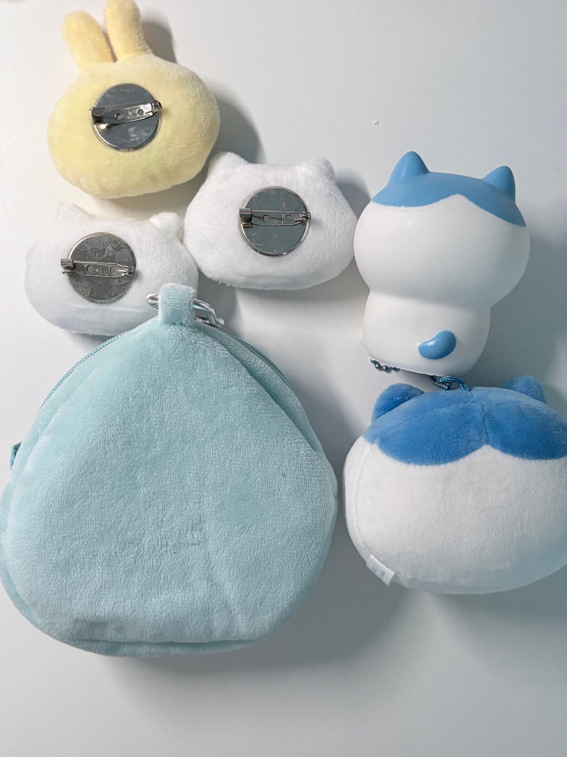 일괄) 먼작귀 하치와레 우사기 치이카와 뱃지 무드등 세트 상품이미지2