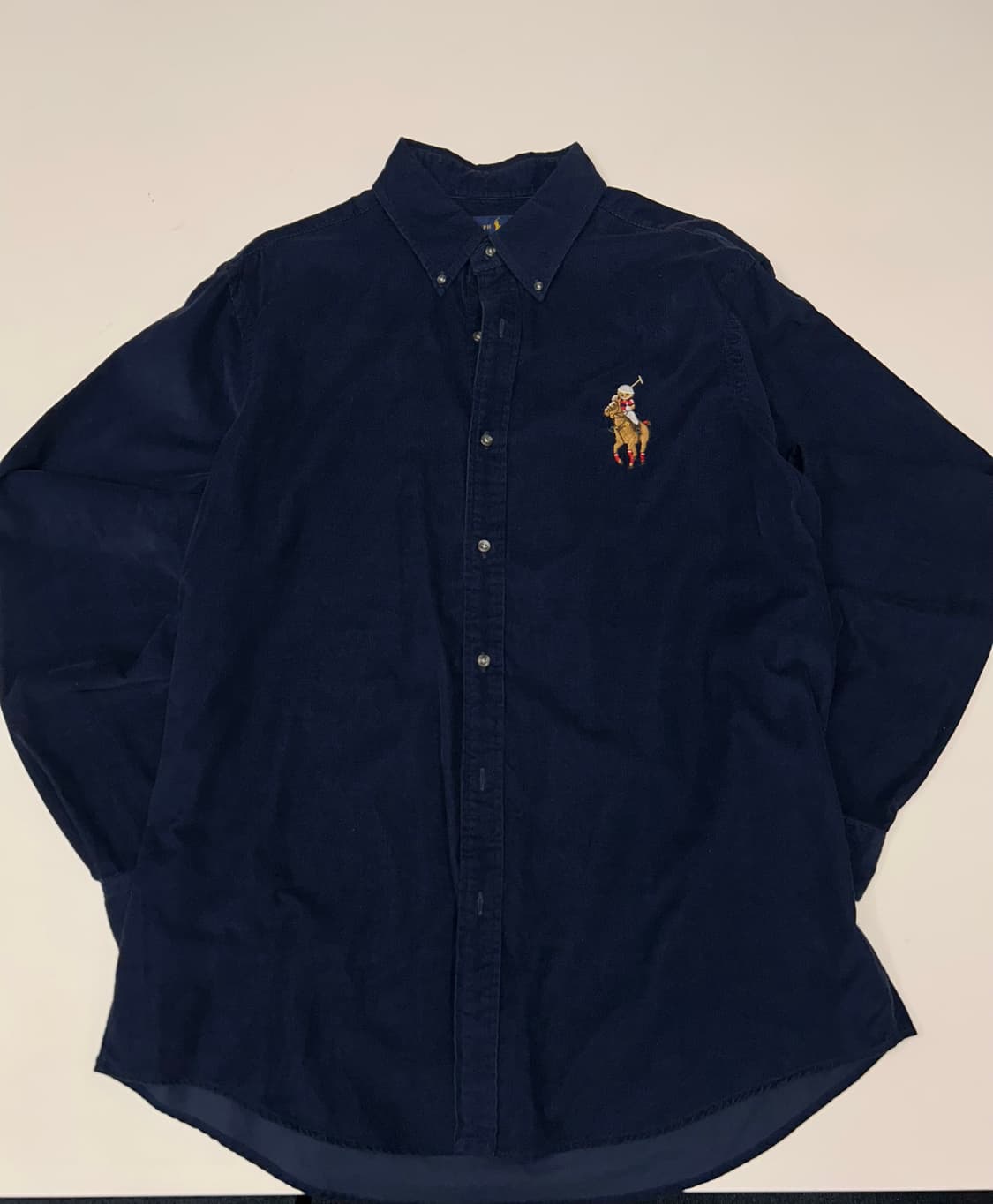 폴로네이비 코듀로이 셔츠 상품이미지2