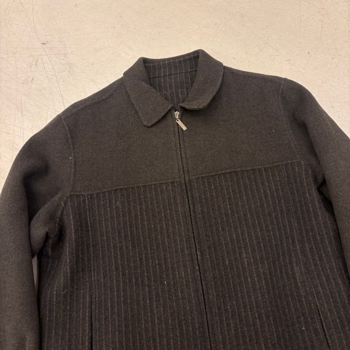 빈티지 패턴 모직 자켓 상품이미지2