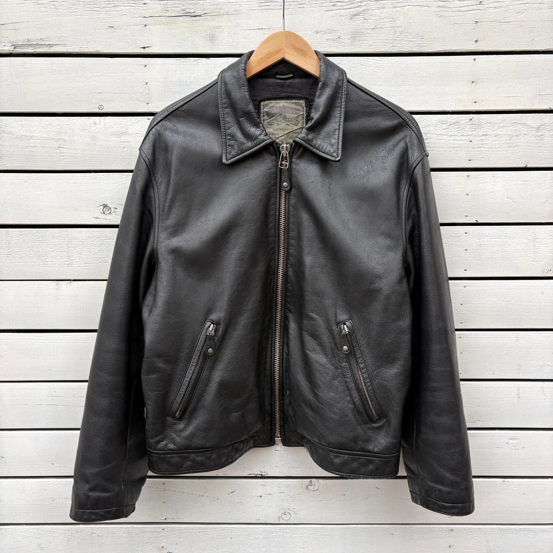 Get Used 90s 겟유즈드 빈티지 레더 가죽 자켓 상품이미지1