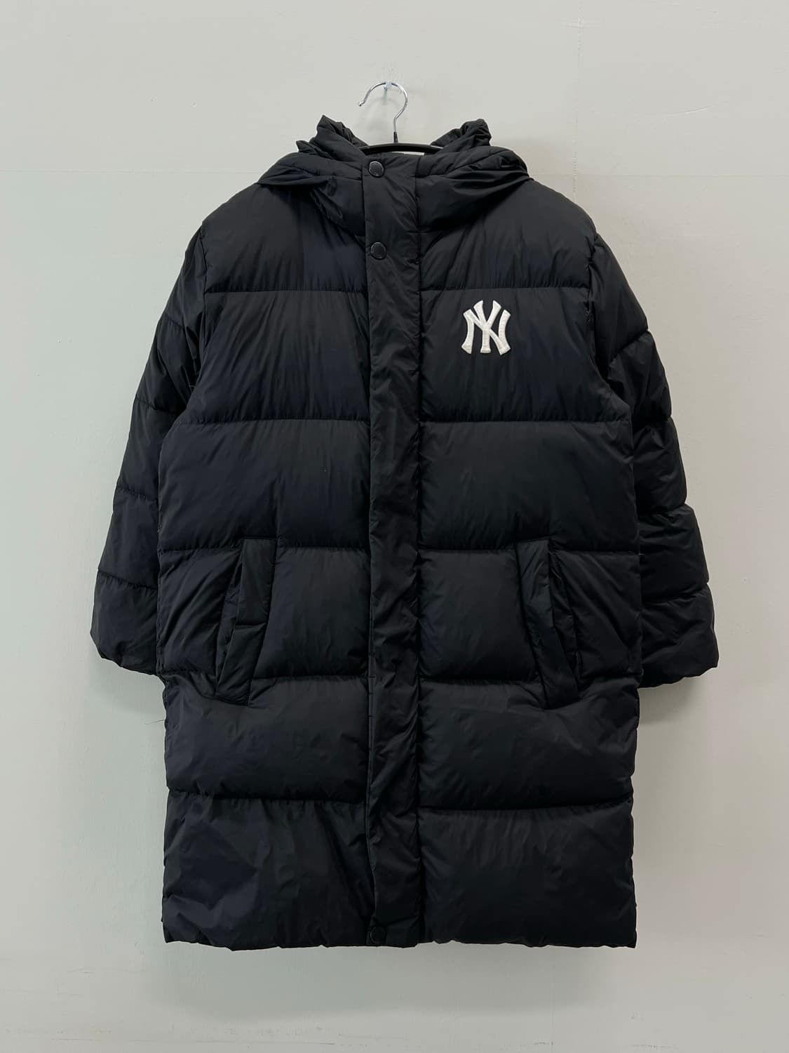 MLB 키즈 뉴욕양키즈 구스다운 롱 패딩 자켓 상품이미지2