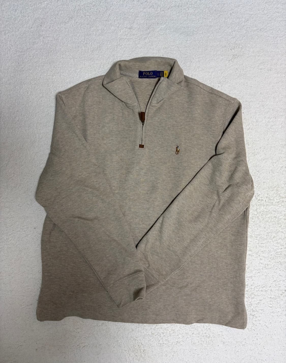 폴로 반집업 니트 L 상품이미지1