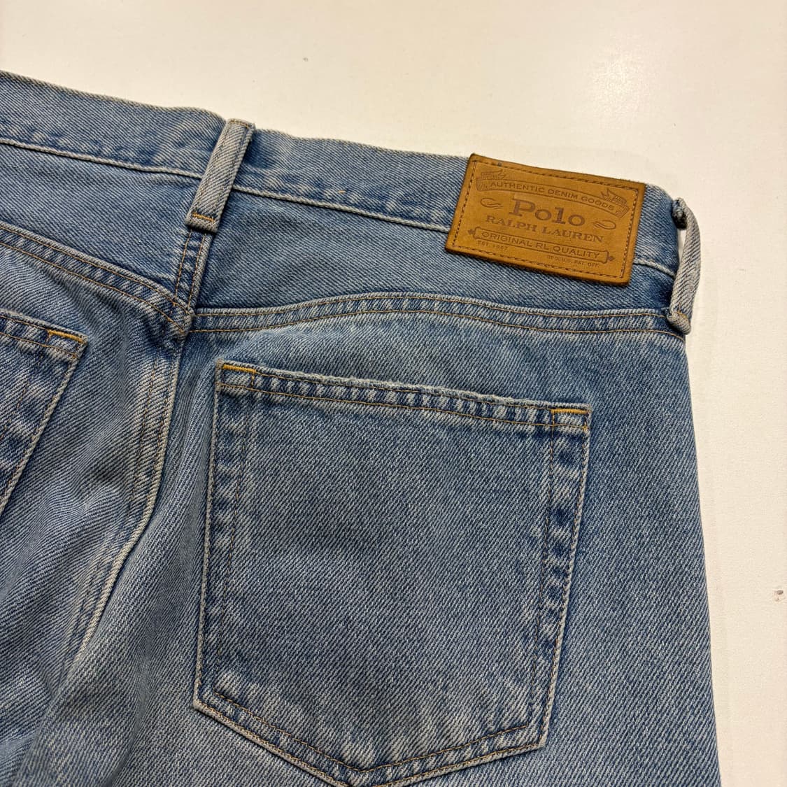 [26] 폴로 랄프로렌 라벨 사이드 로고 데님 팬츠 청바지 B931 상품이미지9