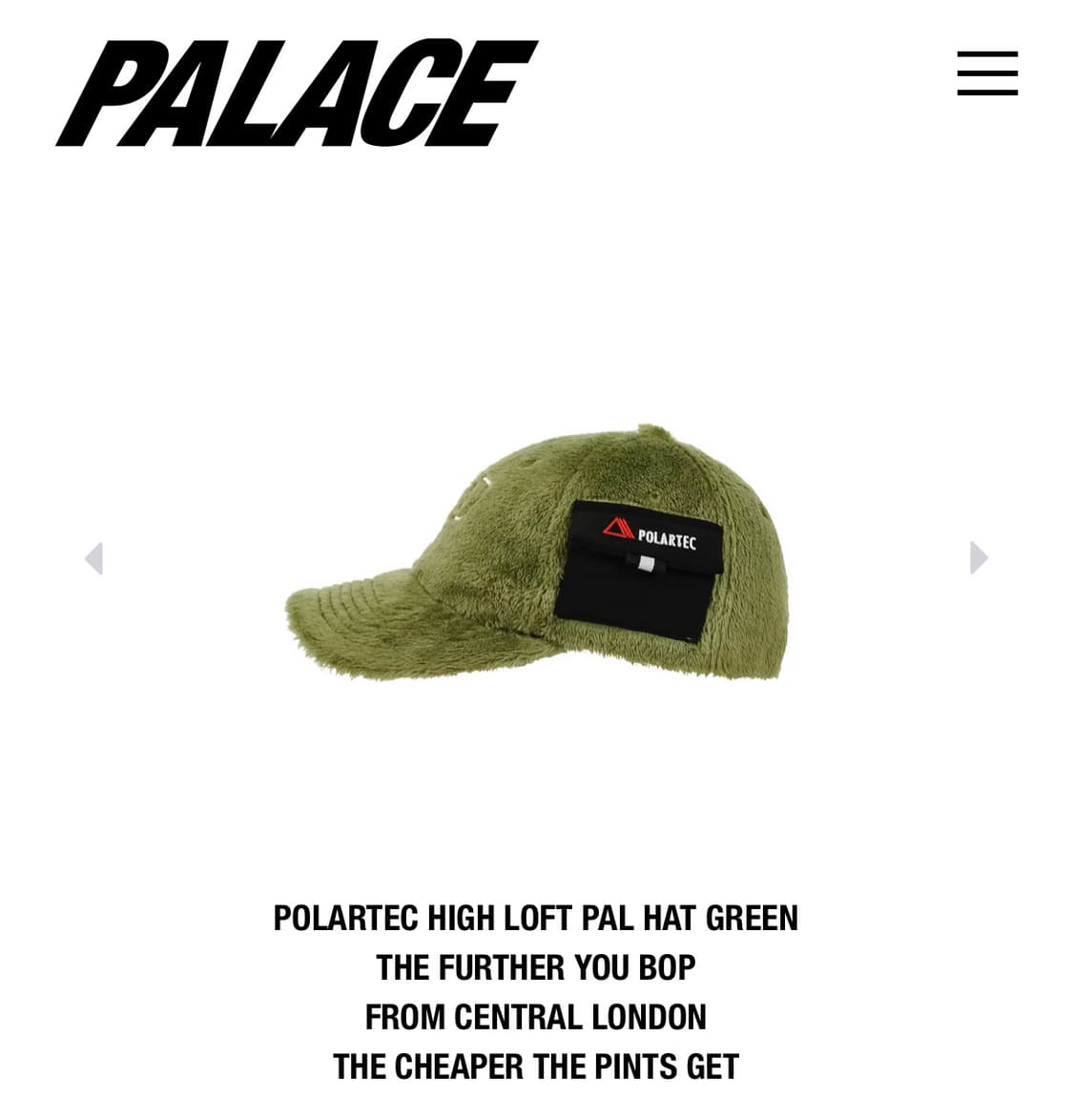 팔라스 폴라텍 하이 로프트 팔 햇 그린 상품이미지2