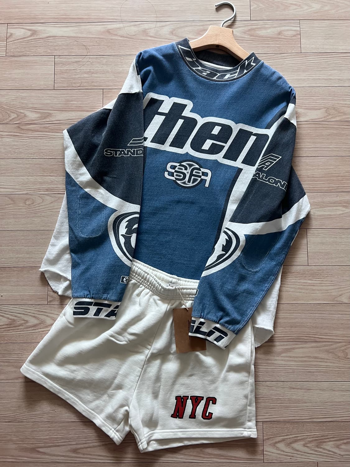 스탠드얼론 레이싱 티셔츠 롱슬리브 상품이미지1