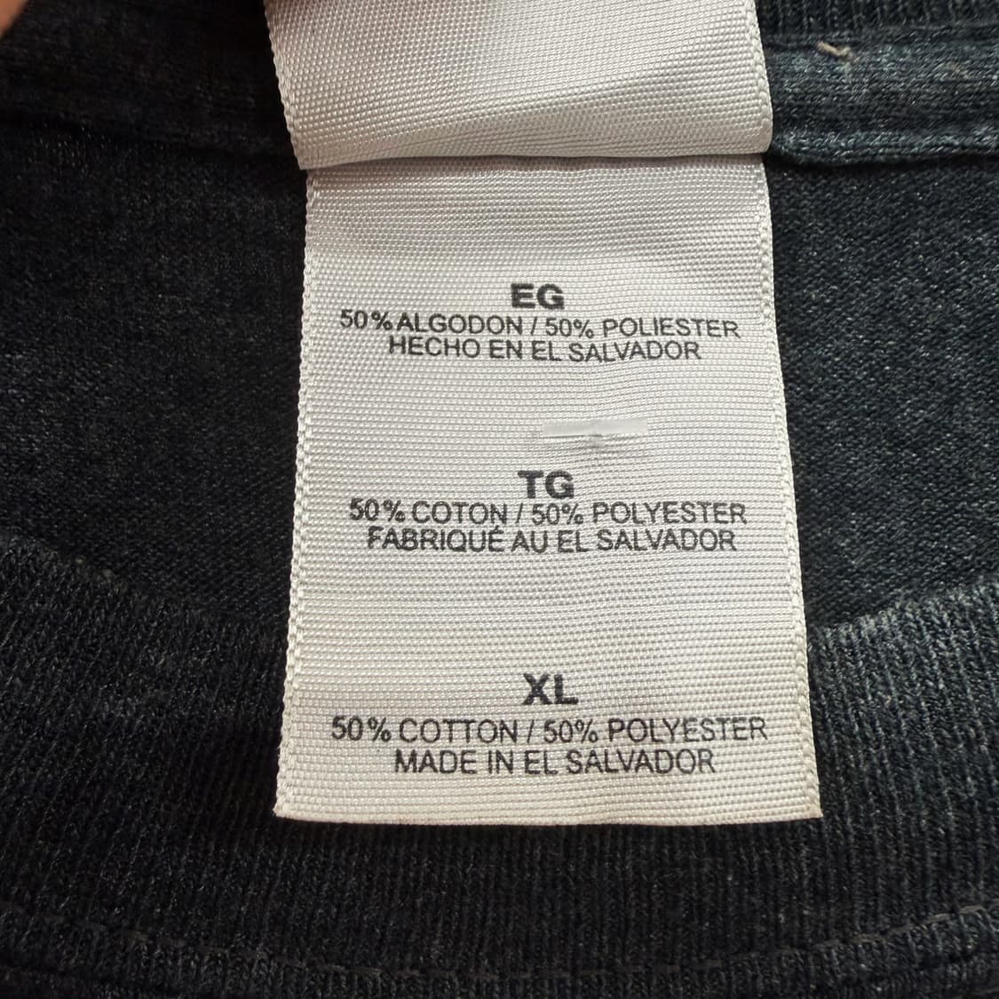 빈티지 롱슬리브 빅폰트 바스켓볼 그래픽 시보리 디테일 차콜 상품이미지6