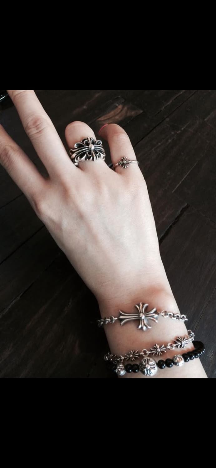 크롬하츠 더블플로랄 반지 (정품) 상품이미지6