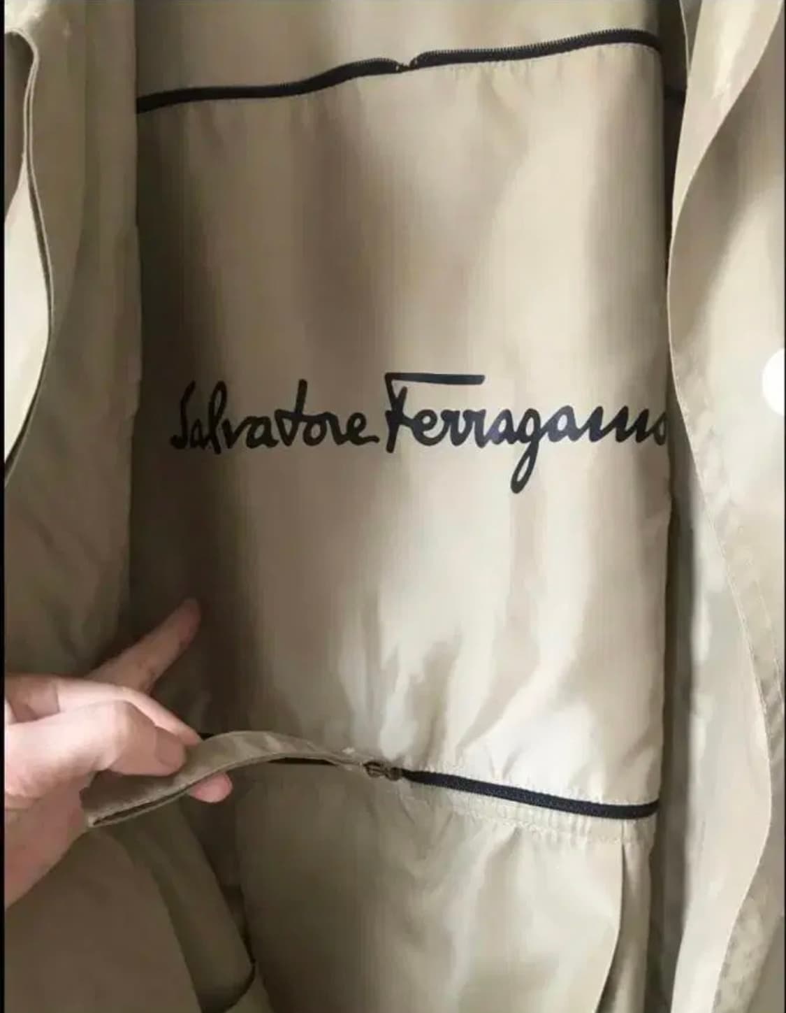 (정품)페레가모/페라가모 트렌치코트 상품이미지3