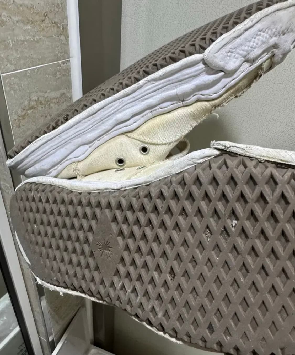 메종 미하라 야스히로 행크 OG 솔 캔버스 로우탑 상품이미지2