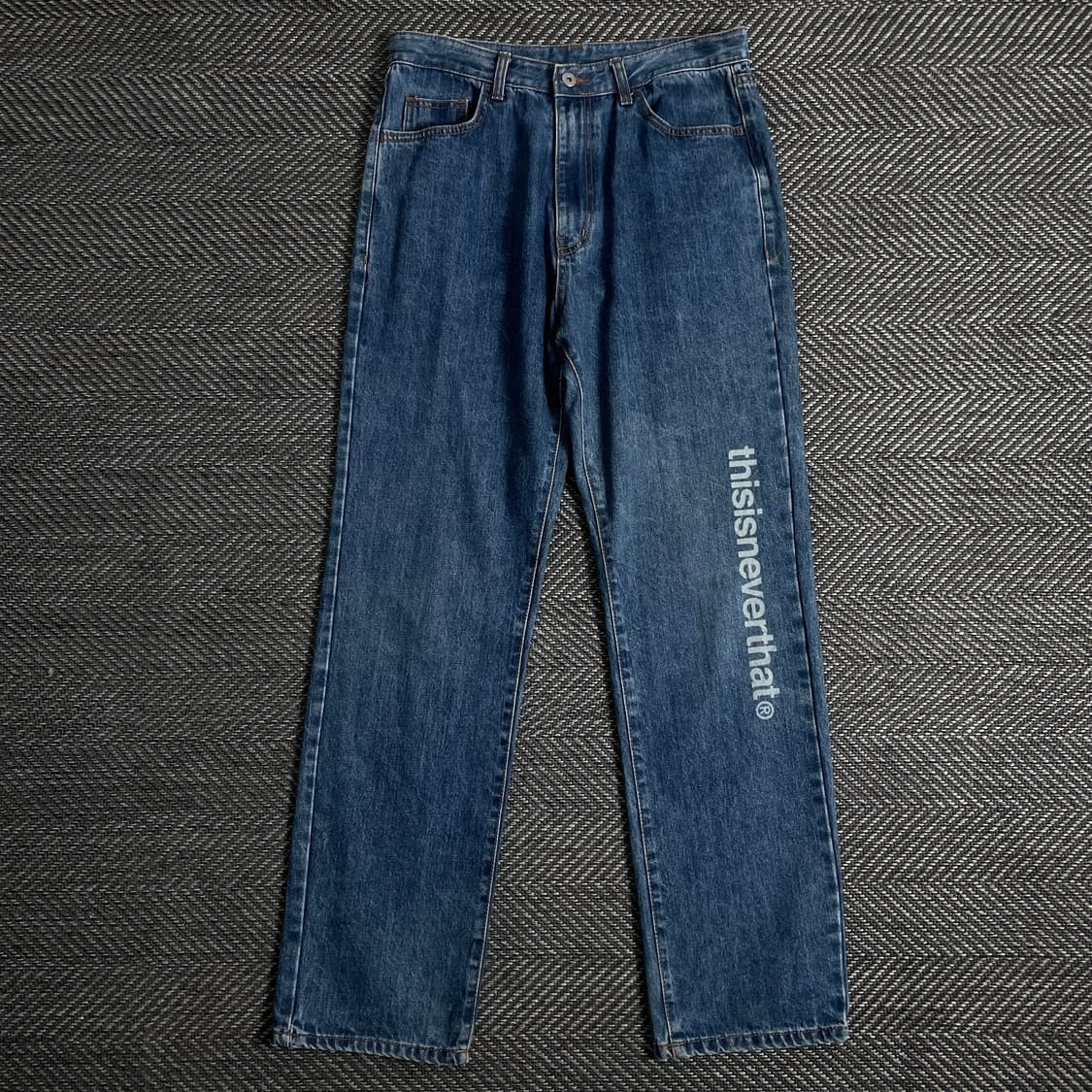 디스이즈네버댓 스펠로고 데님 팬츠o 2944 상품이미지1