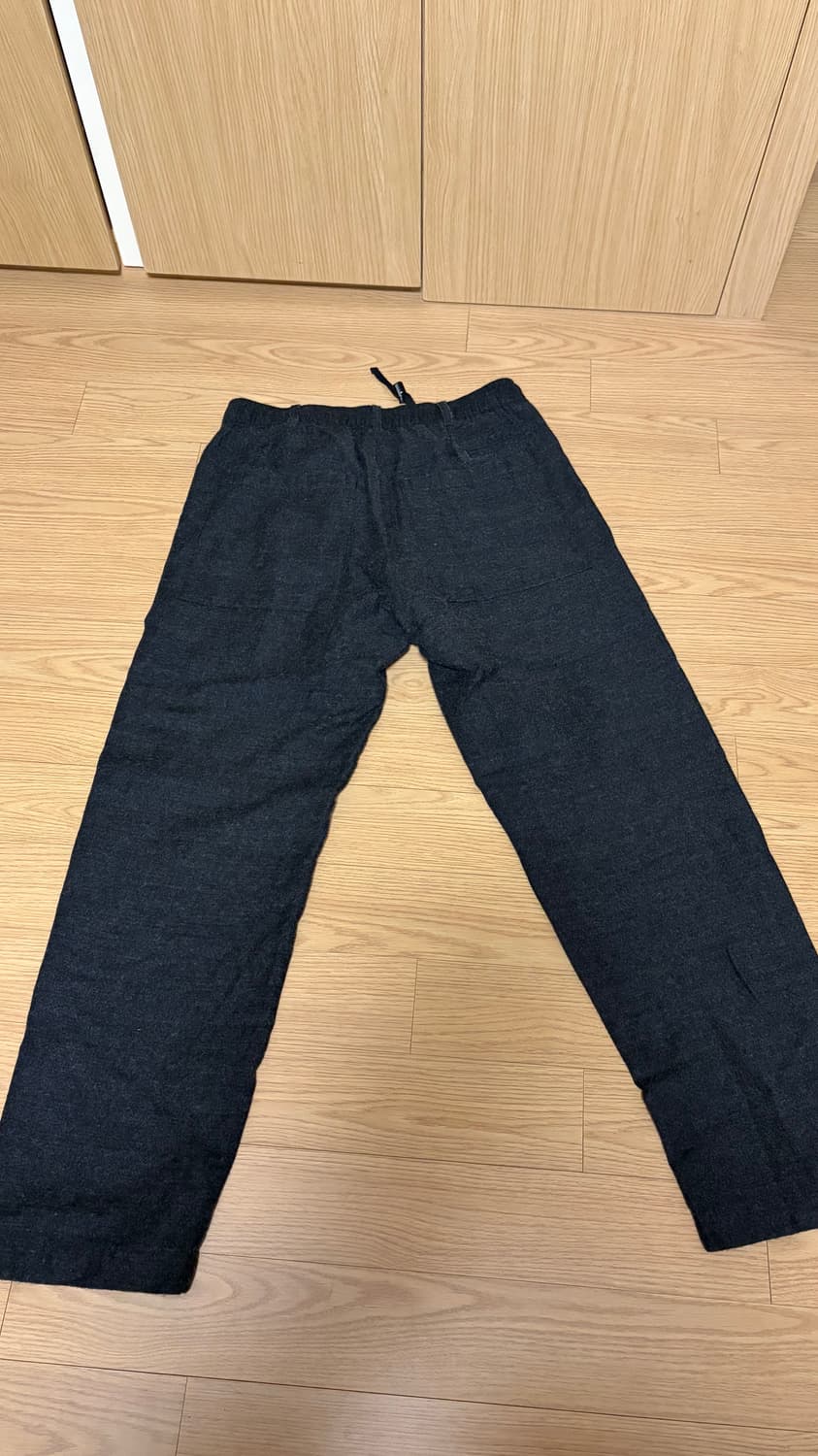 아워셀브스 울 슬럼버 팬츠 챠콜 1사이즈 상품이미지3