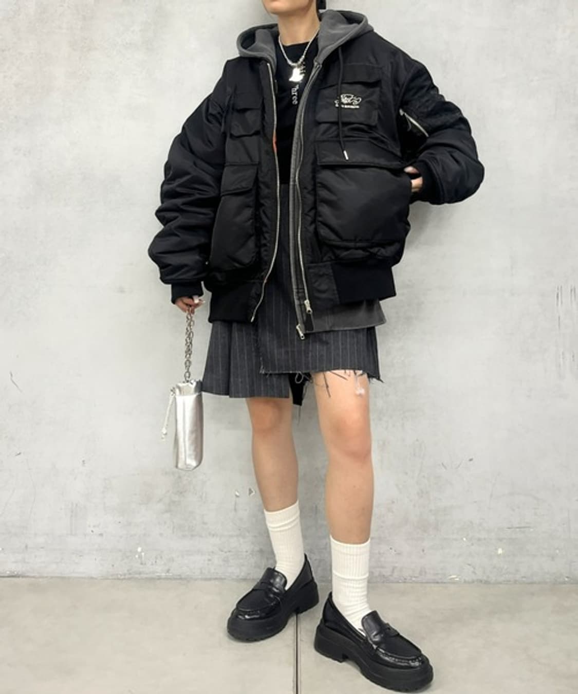 WHO'S WHO gallery Multi Pocket MA-1 상품이미지2