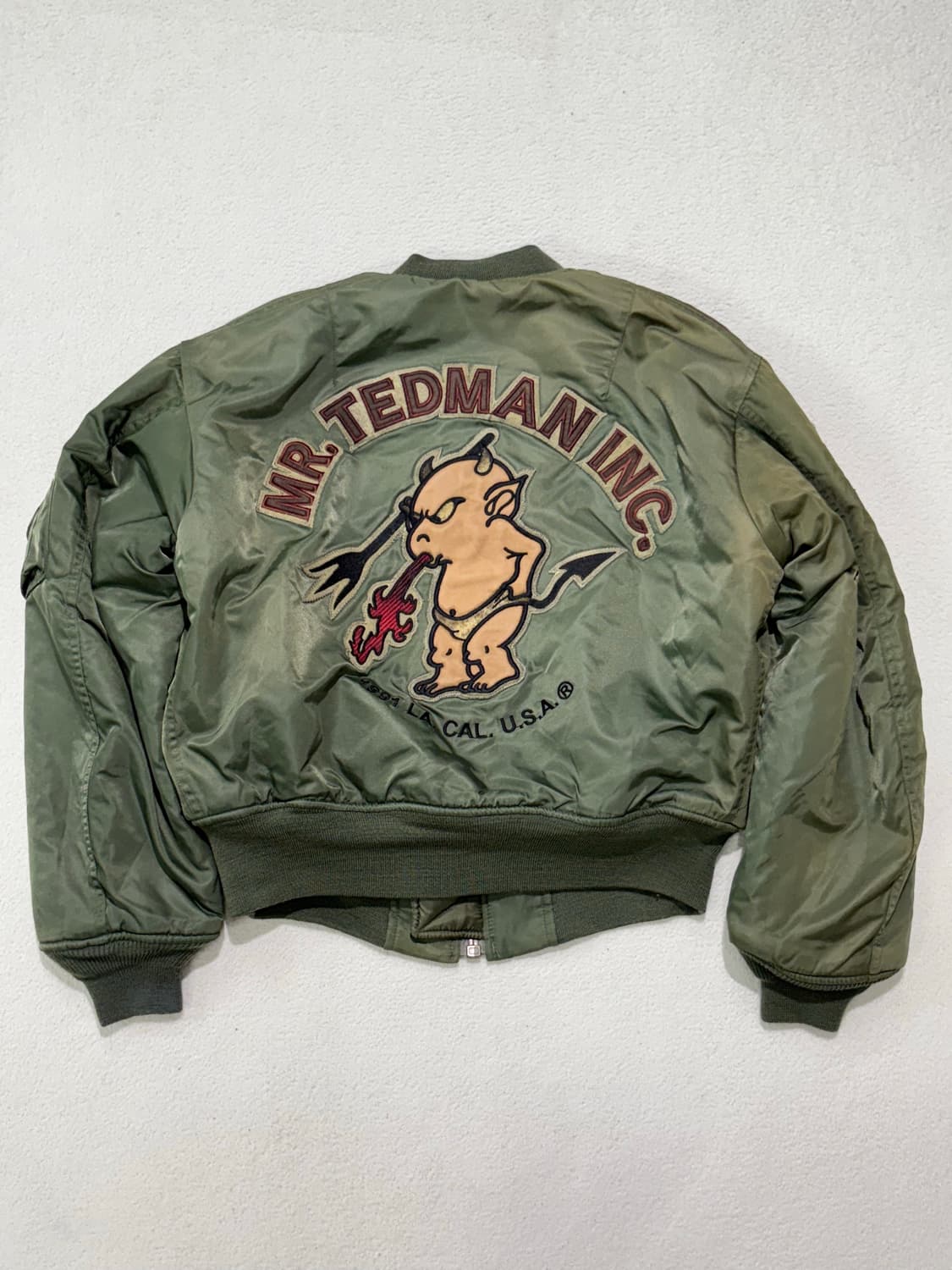 테드컴퍼니 항공 블루종 점퍼 38 사이즈 상품이미지3