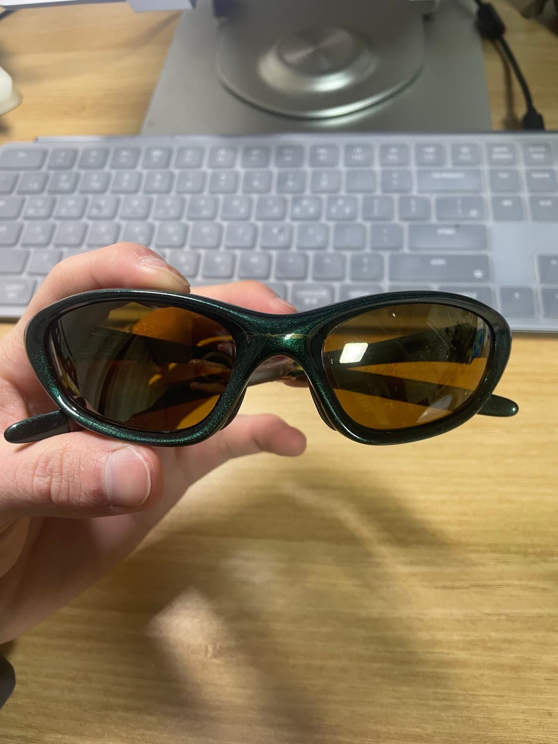 오클리 xx twenty 트웬티 메탈릭 다크그린 상품이미지1