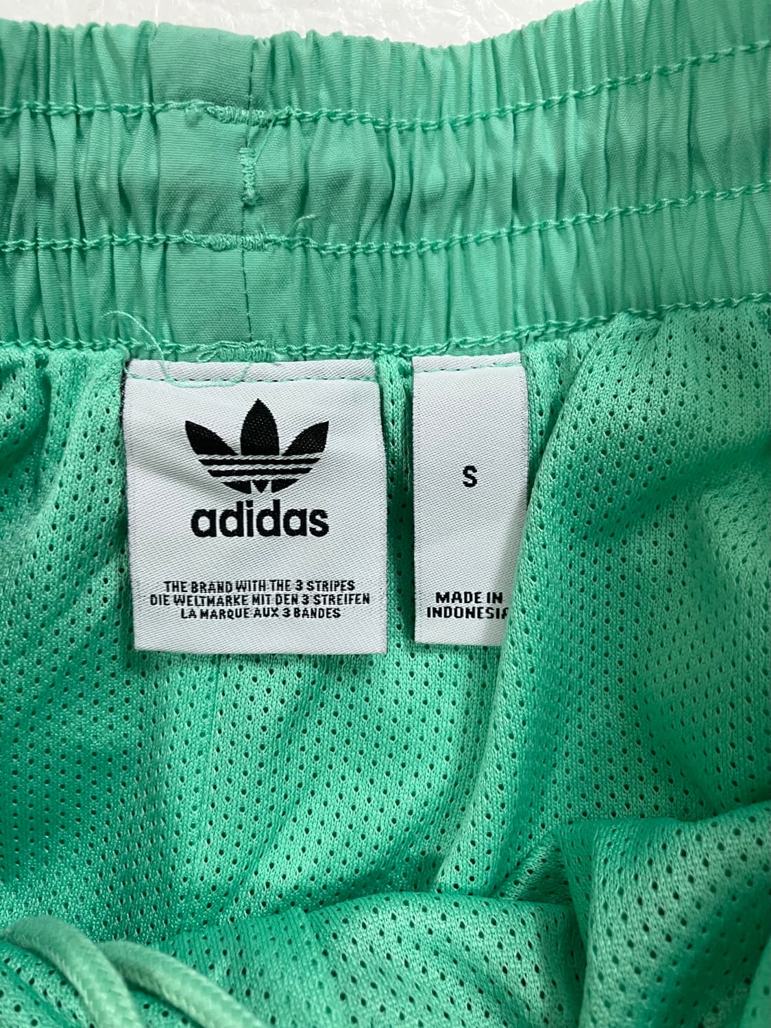 아디다스 삼선 트레이닝 팬츠 민트 S 상품이미지6