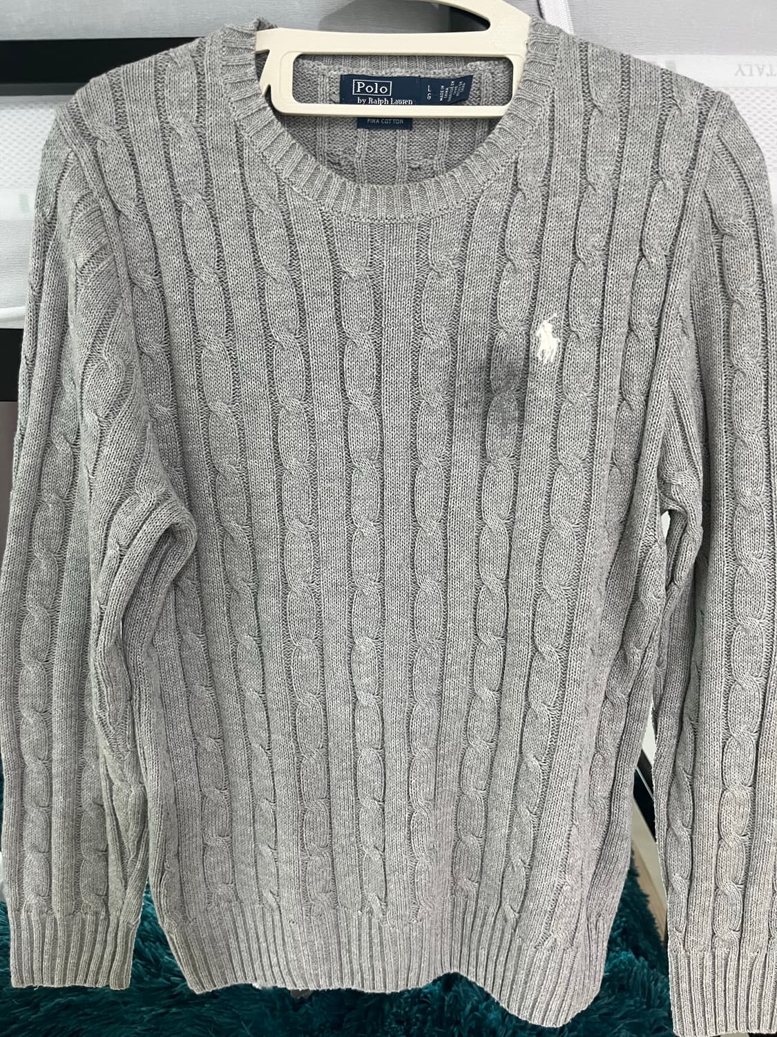 랄프로렌 폴로 니트(그레이) 상품이미지1