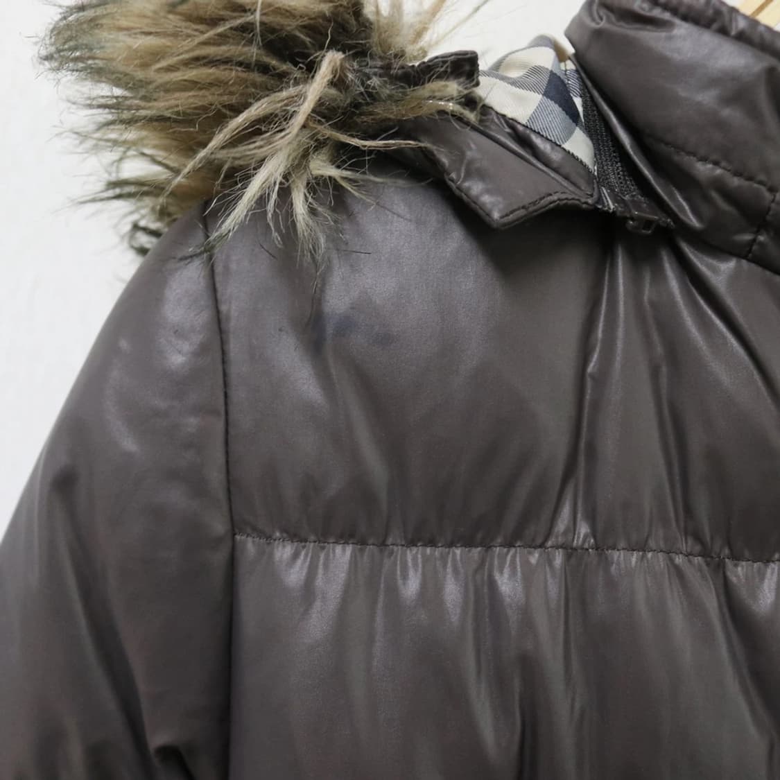 버버리 런던 키즈 셔링 패딩 130A 62244 상품이미지4