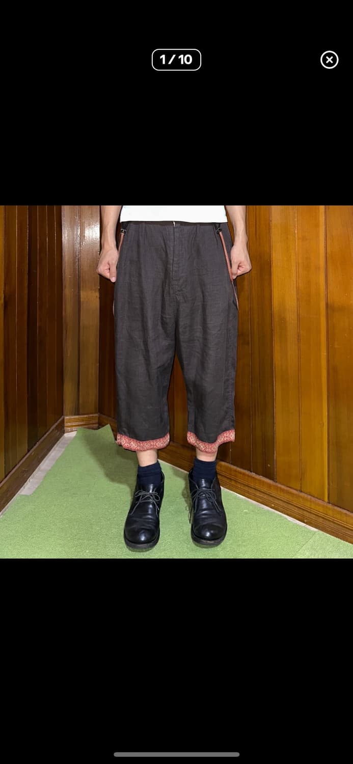 Kapital suspenders linen pants 상품이미지1