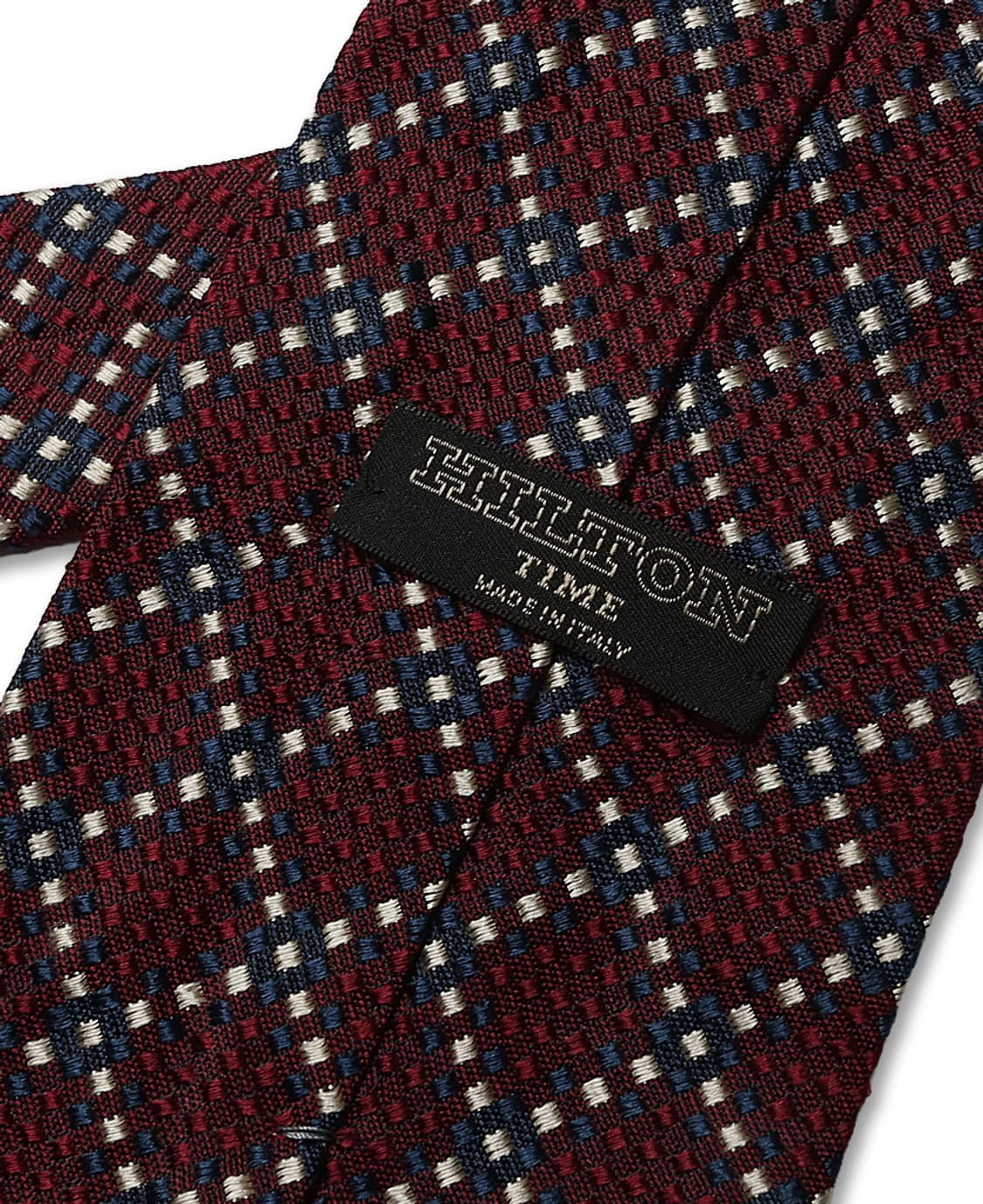 힐튼 [Hilton] 타임 "메이드 인 이태리" 패턴 타이 상품이미지4