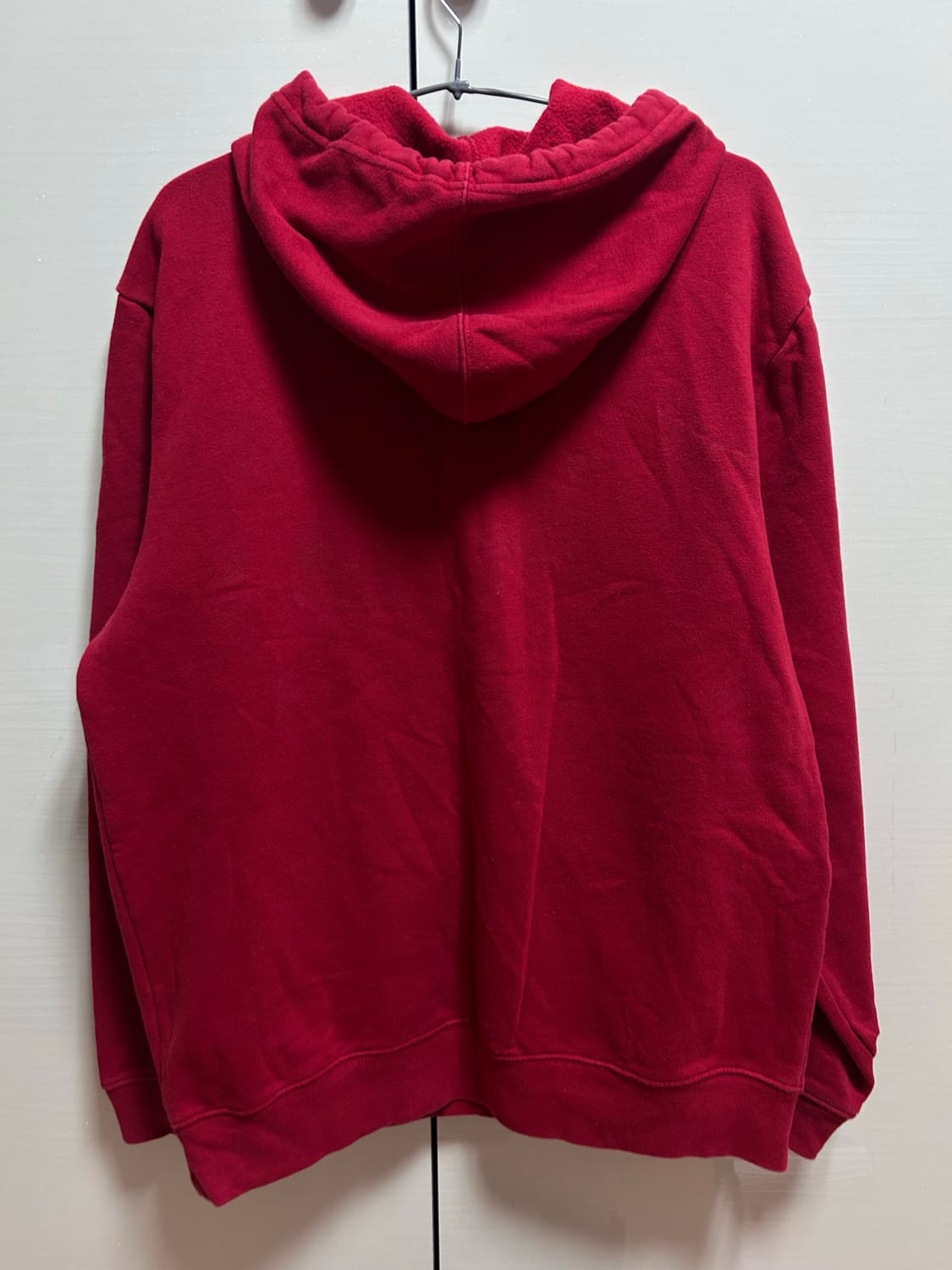 GAP 갭 빨간색 기모 후드티 L 상품이미지3