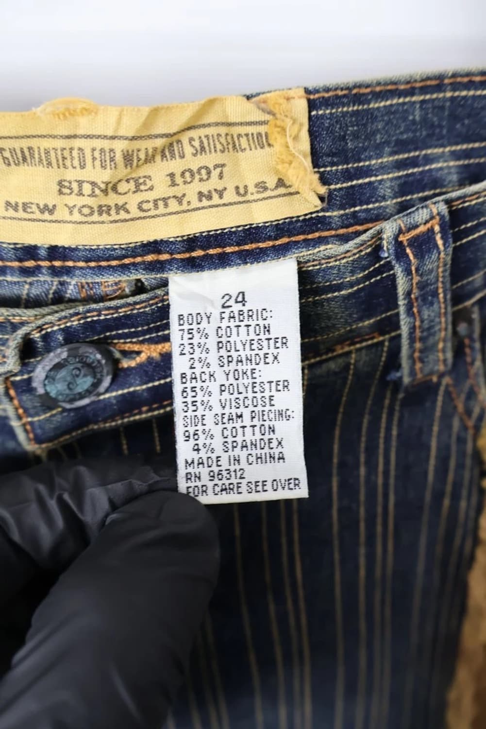 Y2K Lady Enyce Denim Set Slim Bootcut 상품이미지9