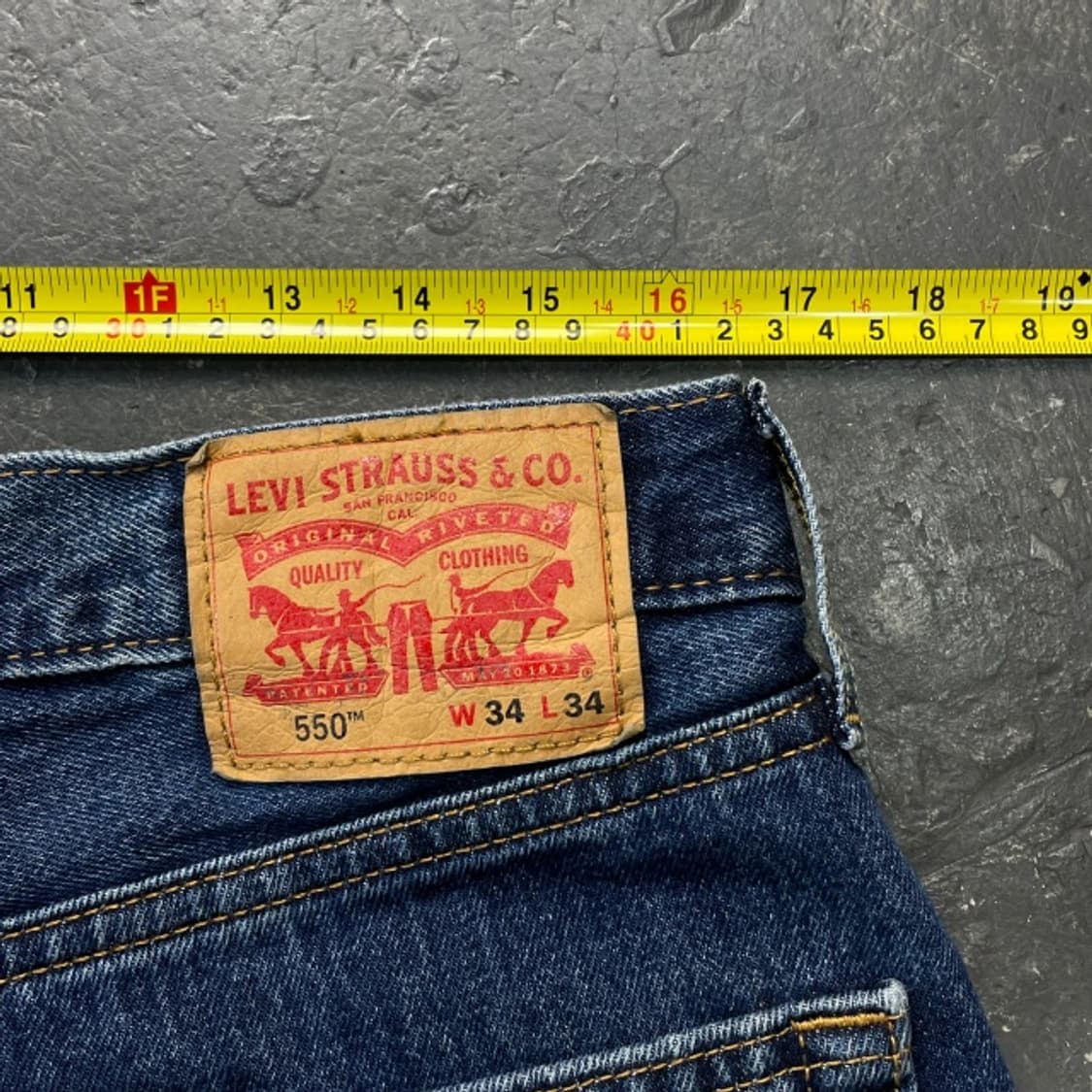 34 리바이스 550 청바지 상품이미지9
