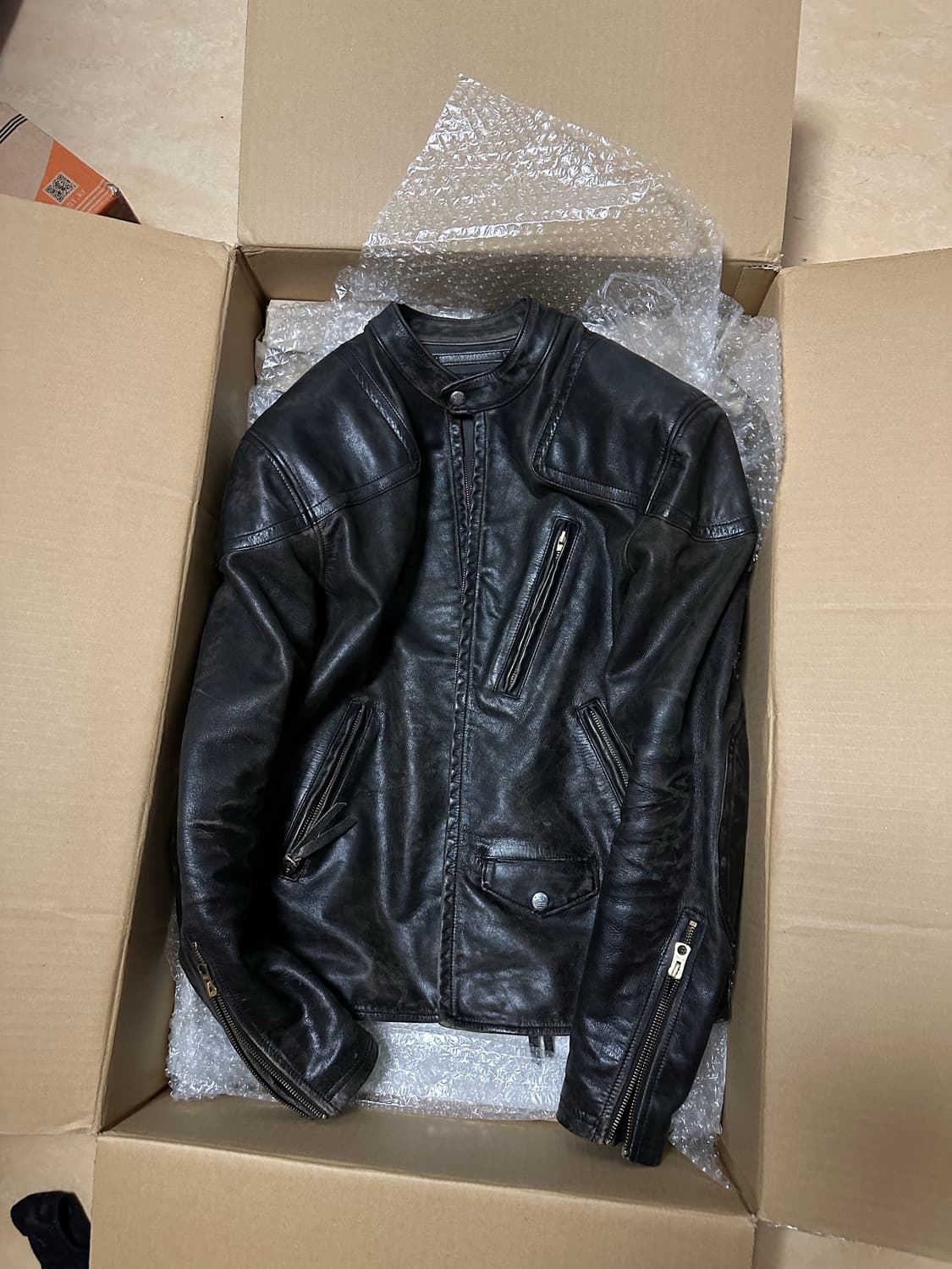 rrl 모토레더자켓 m사이즈 상품이미지1