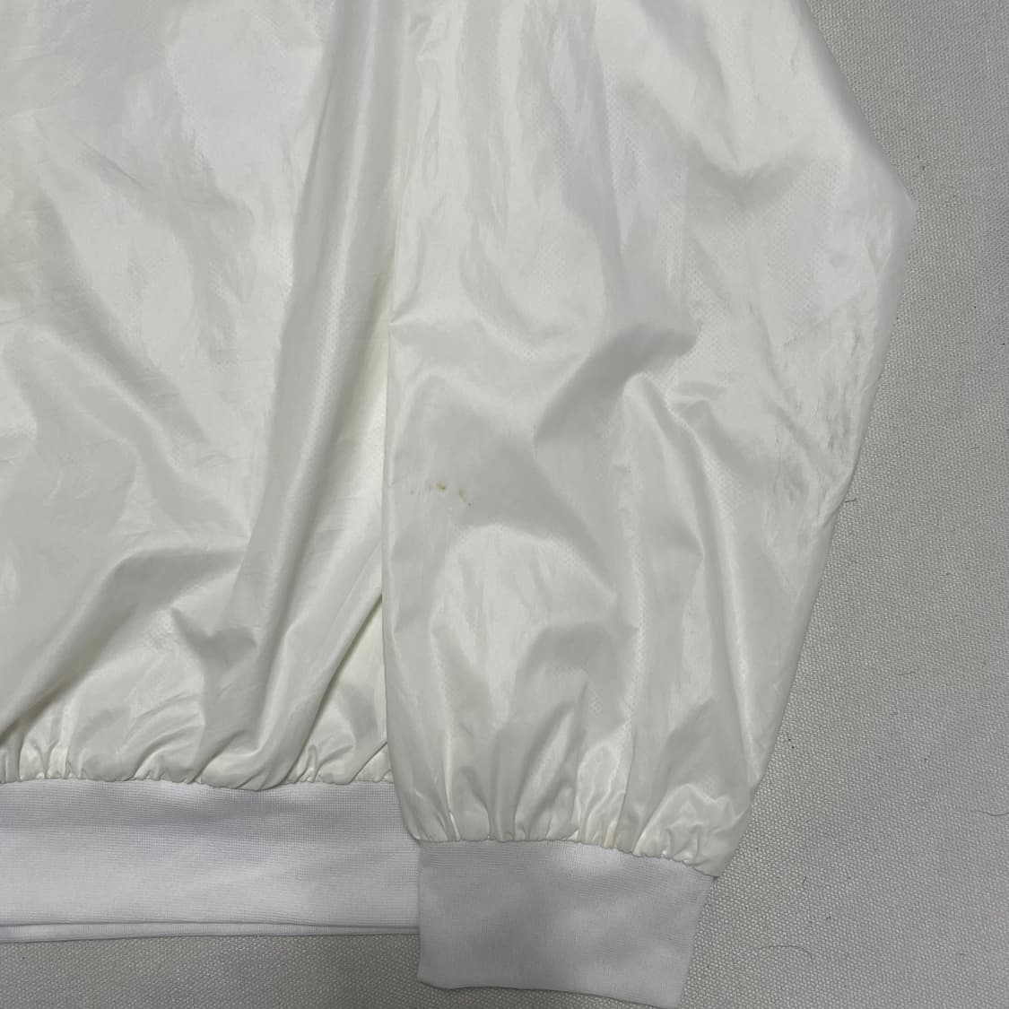 105 아디다스 00년 프랑스 국가대표 내장후드 화이트 바람막이 상품이미지8