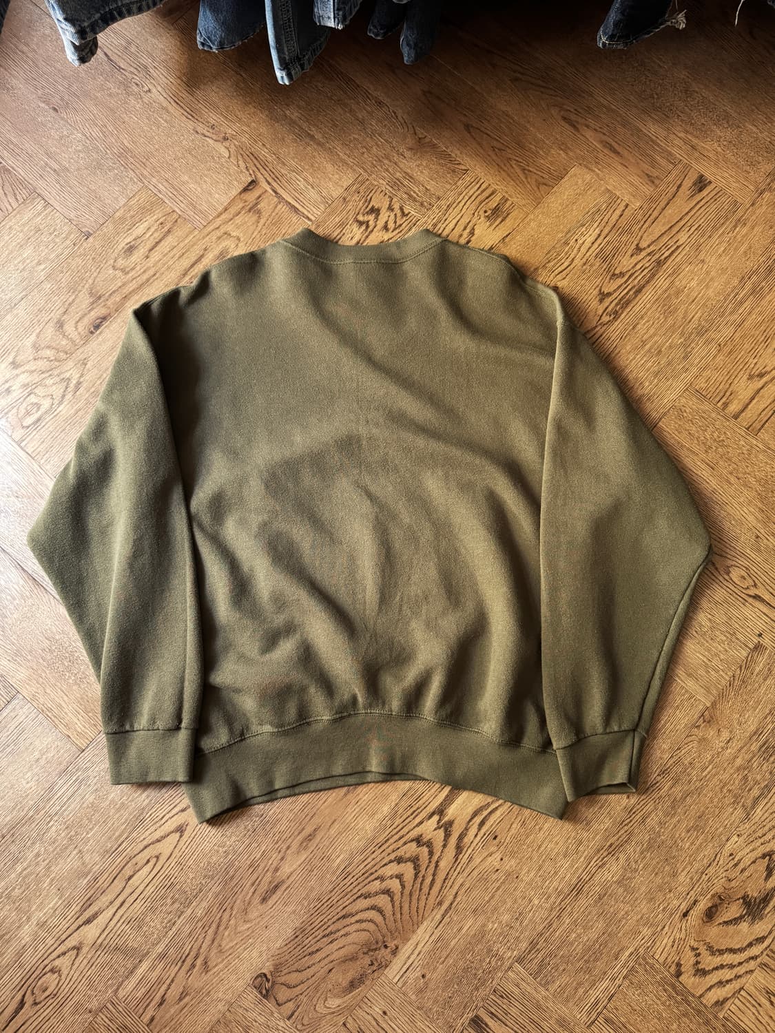 [L]오리지널 USMC Made in USA 올리브그린 스웻셔츠 상품이미지6