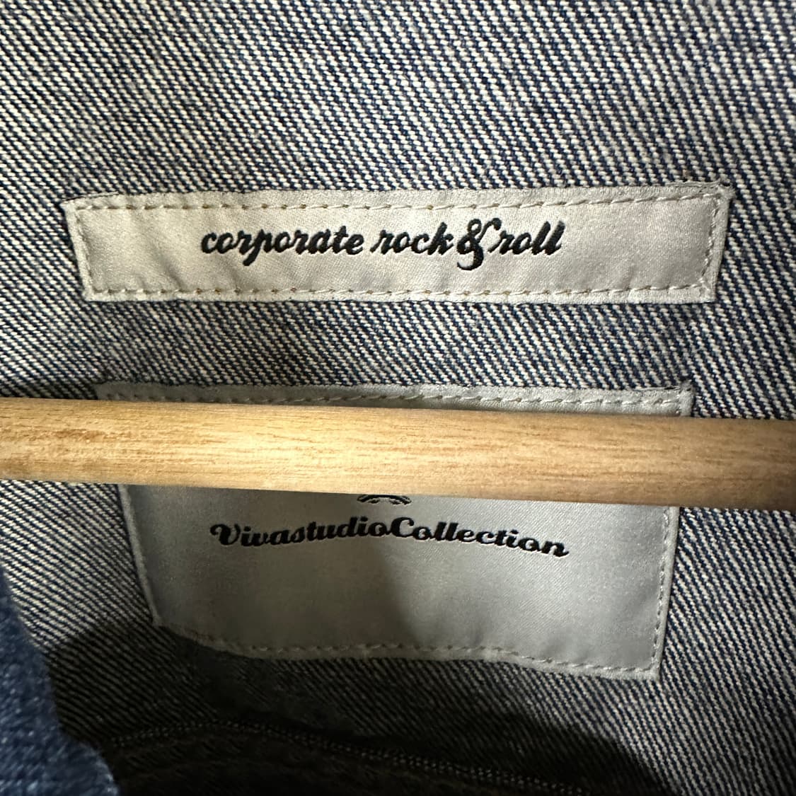 비바스튜디오 데님 자켓 상품이미지2