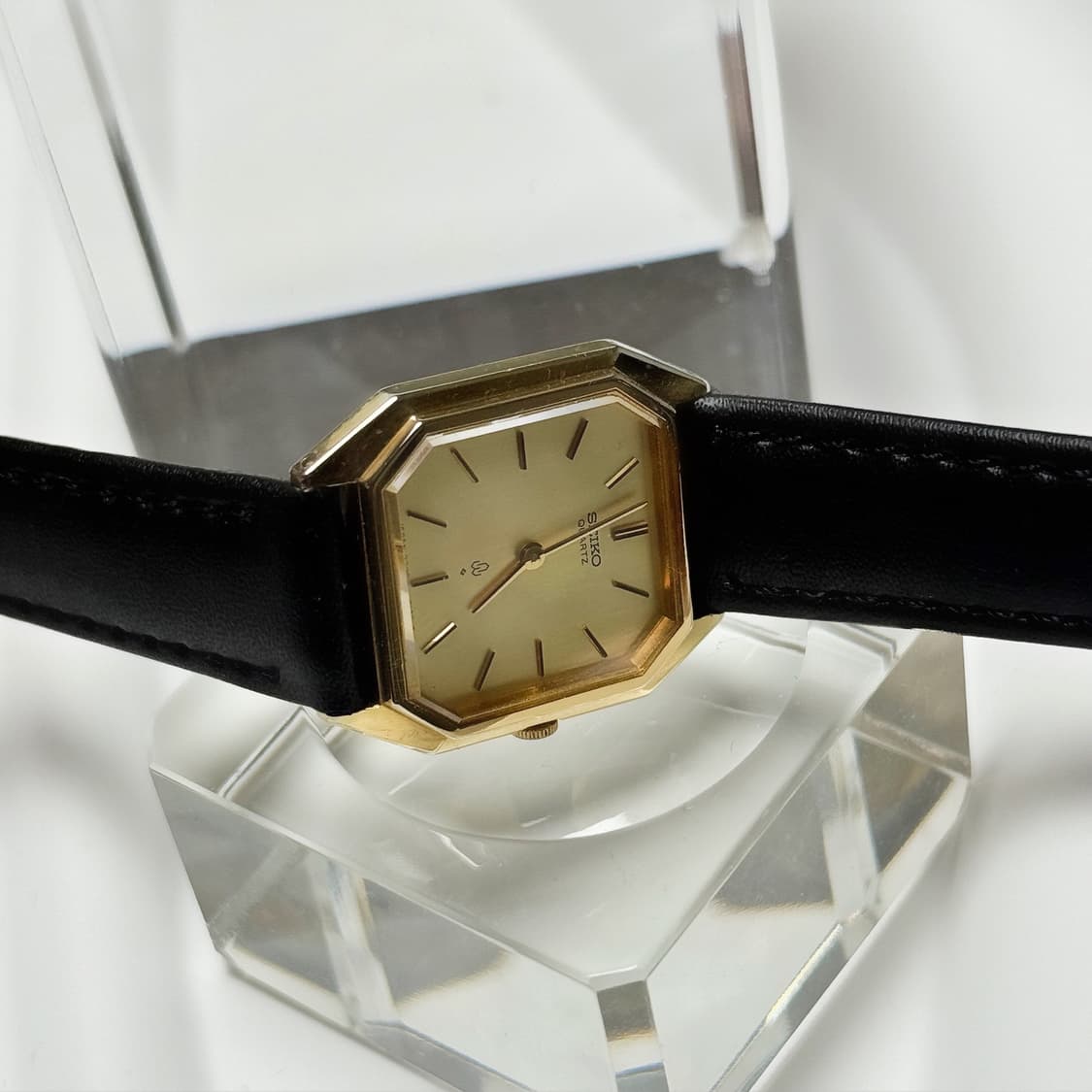 80's90's 세이코 빈티지 골드 옥타곤 클래식 워치 상품이미지2