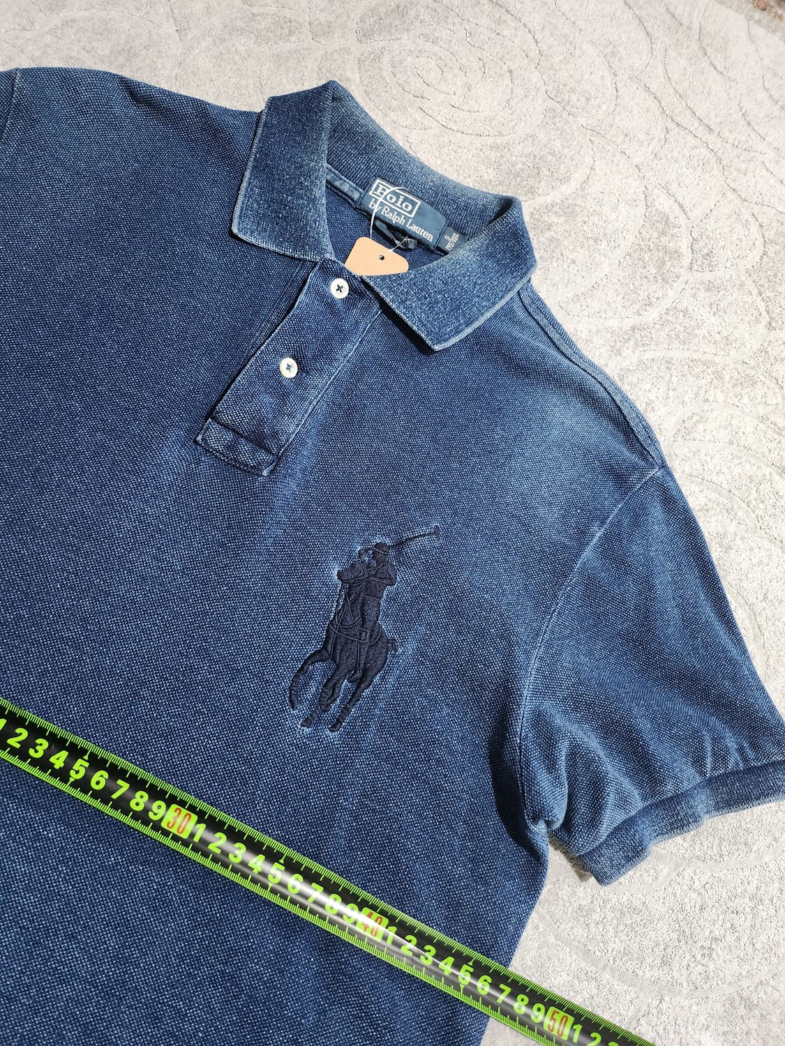 **폴로 랄프로렌 빅포니 인디고 워싱 반팔  S 상품이미지6