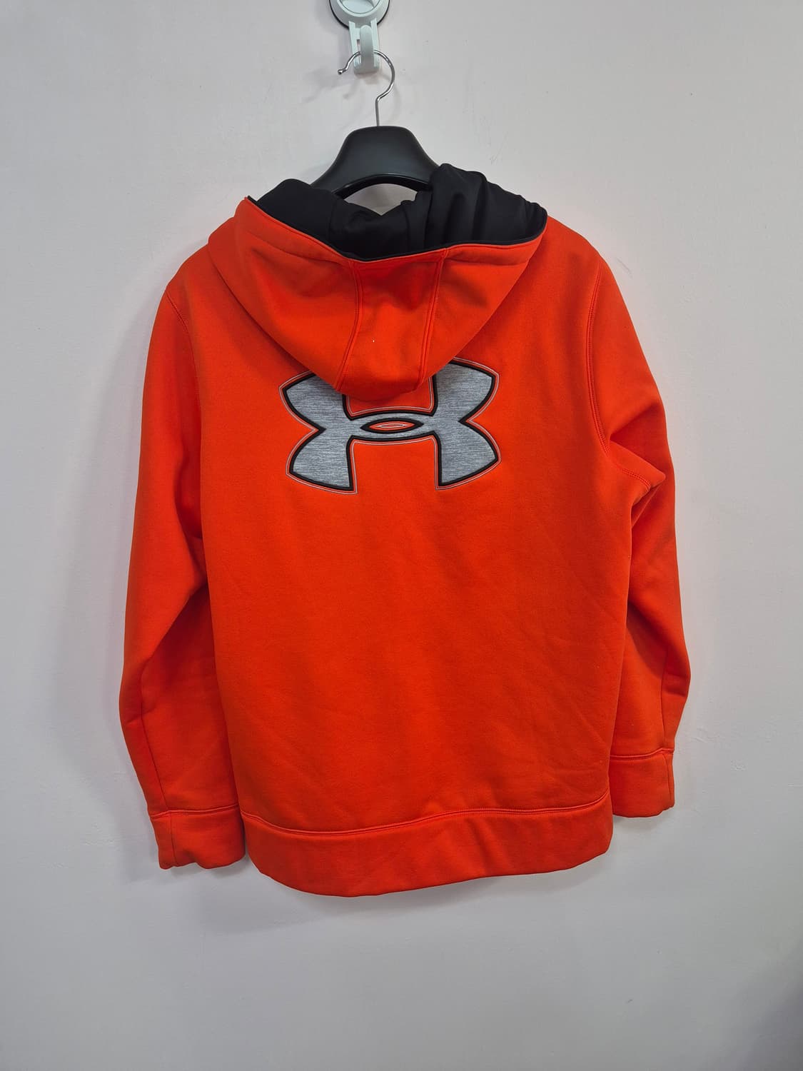 언더아머 오렌지색 후드 집업 상품이미지2