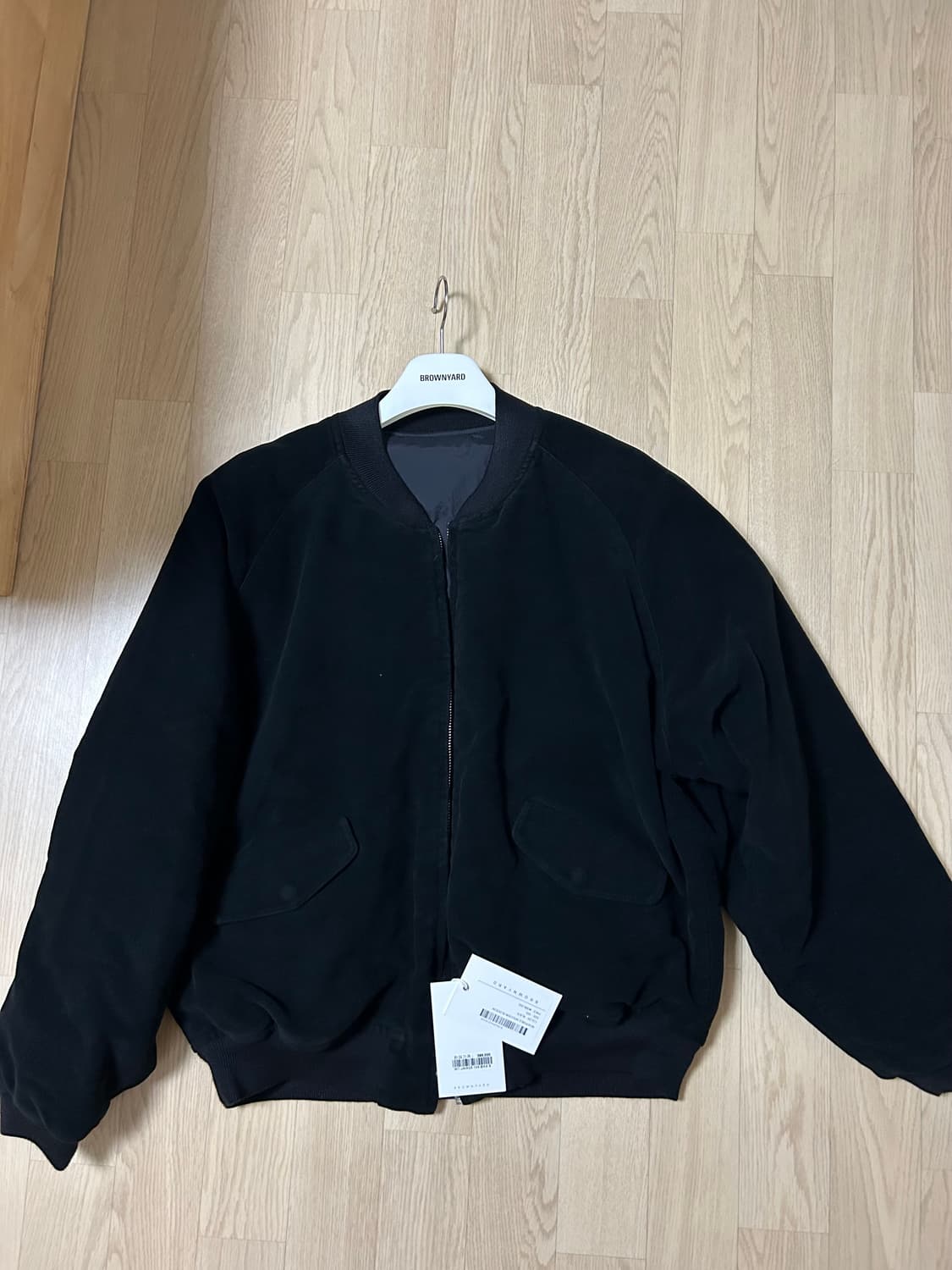 (새상품)25fw 브라운야드 리버서블 몰스킨 블루종 5사이즈 상품이미지1